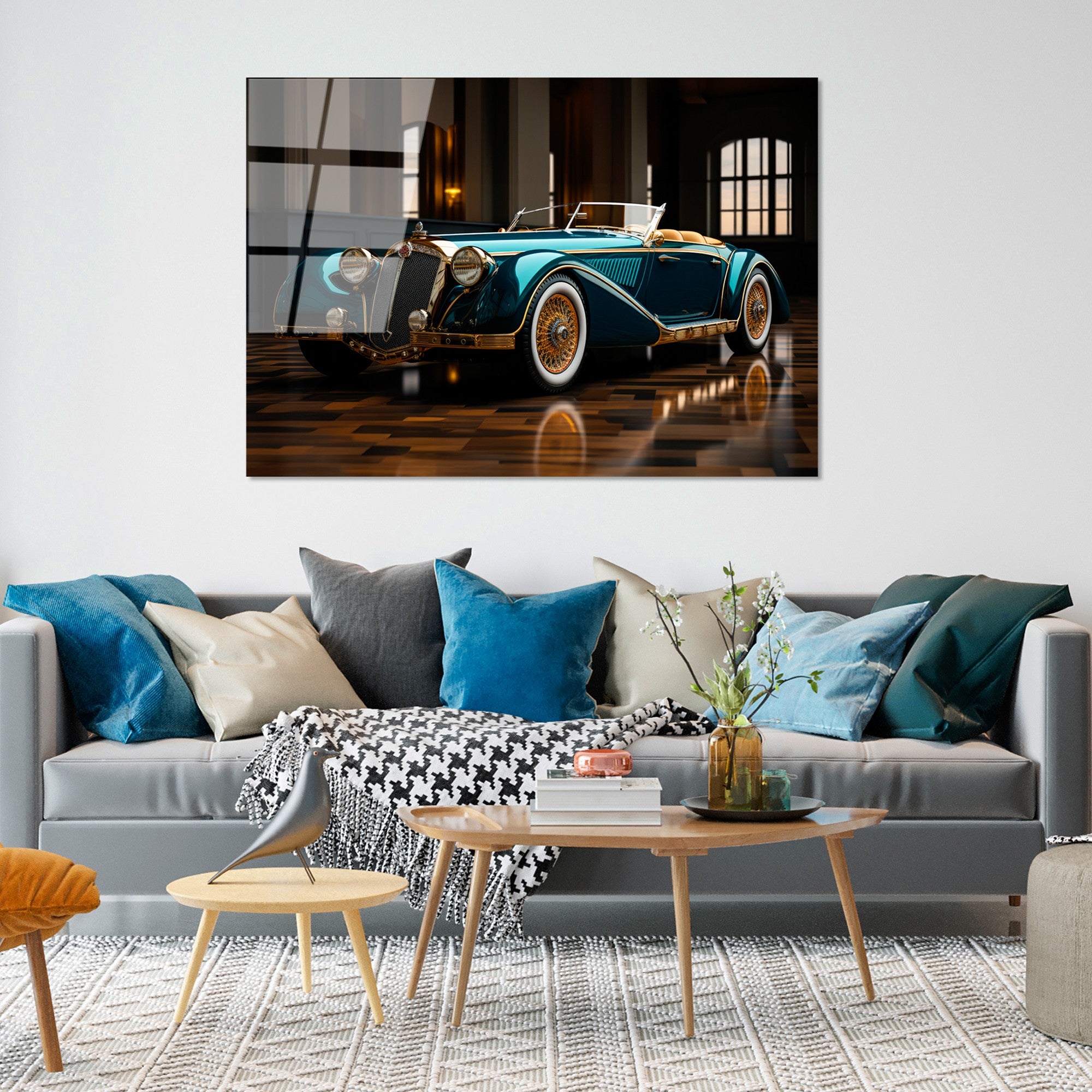 Quadro Decorativo em Vidro Temperado 4 mm 70x100 cm – Multicolor | UV-1204 (123BZM2692)