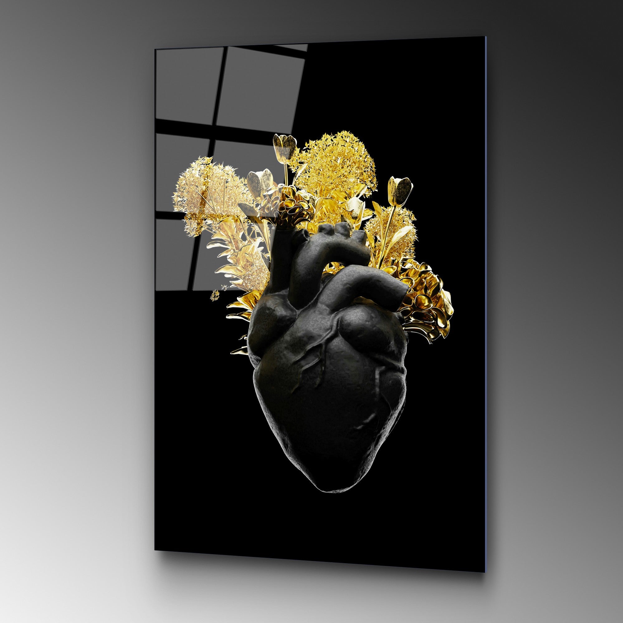 Quadro Decorativo em 100% Vidro Temperado UV-1205 70x100 cm Multicolor 4 mm