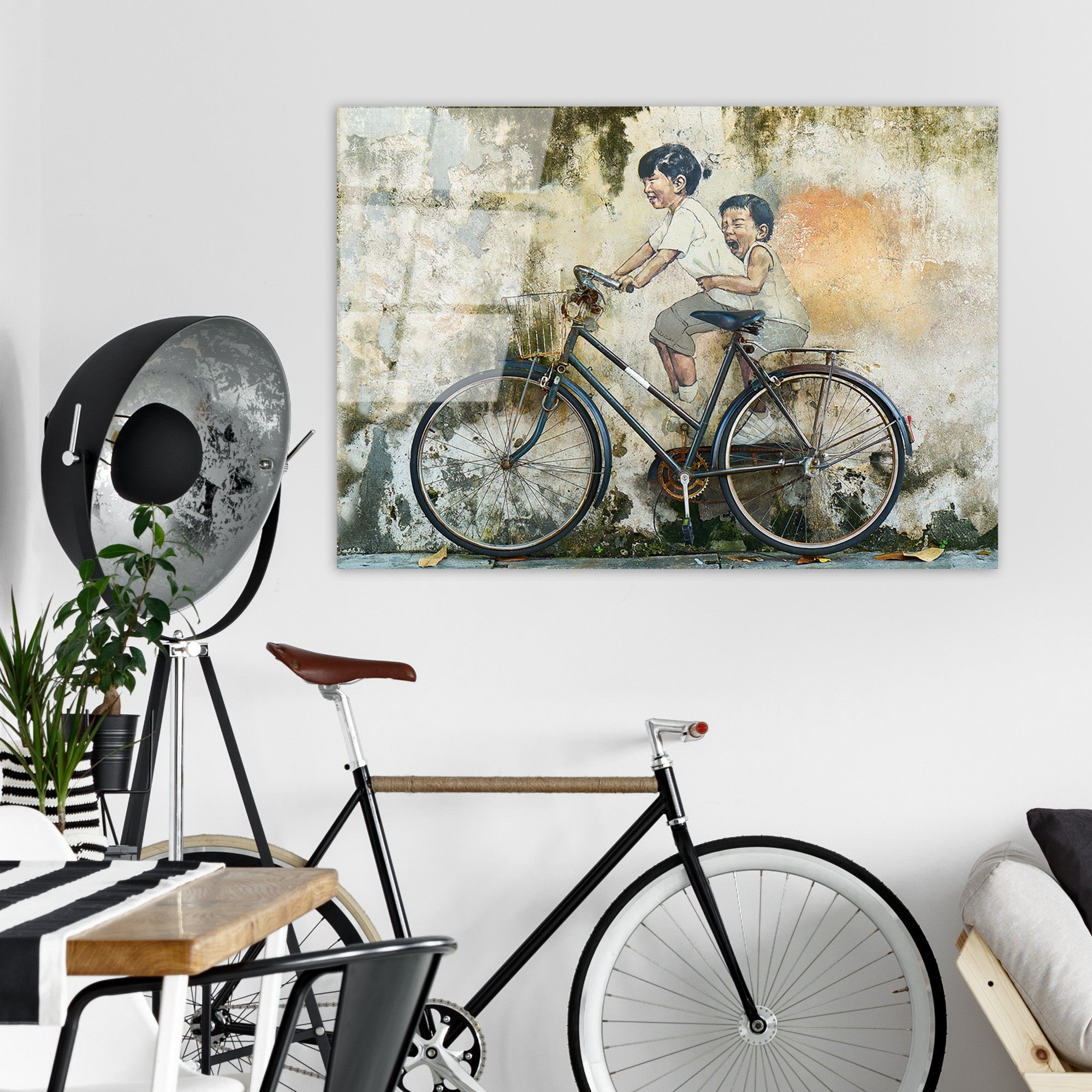 Quadro Decorativo em Vidro Temperado UV-1208, 70x100 cm, Multicolor, 4 mm