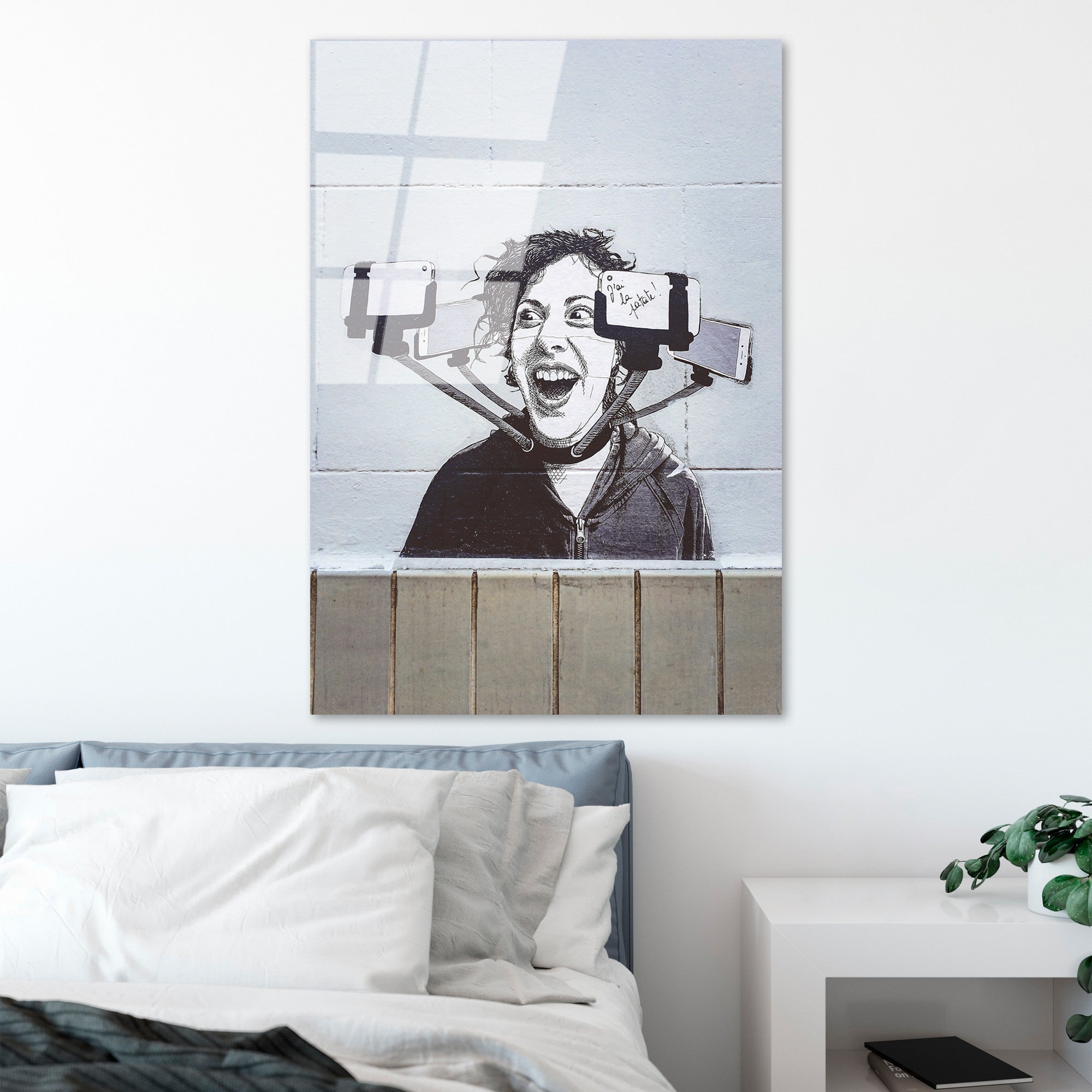 Quadro Decorativo UV-1209 em 100% Vidro Temperado (4 mm), Multicolor, 70 x 100 cm, 7,617 kg