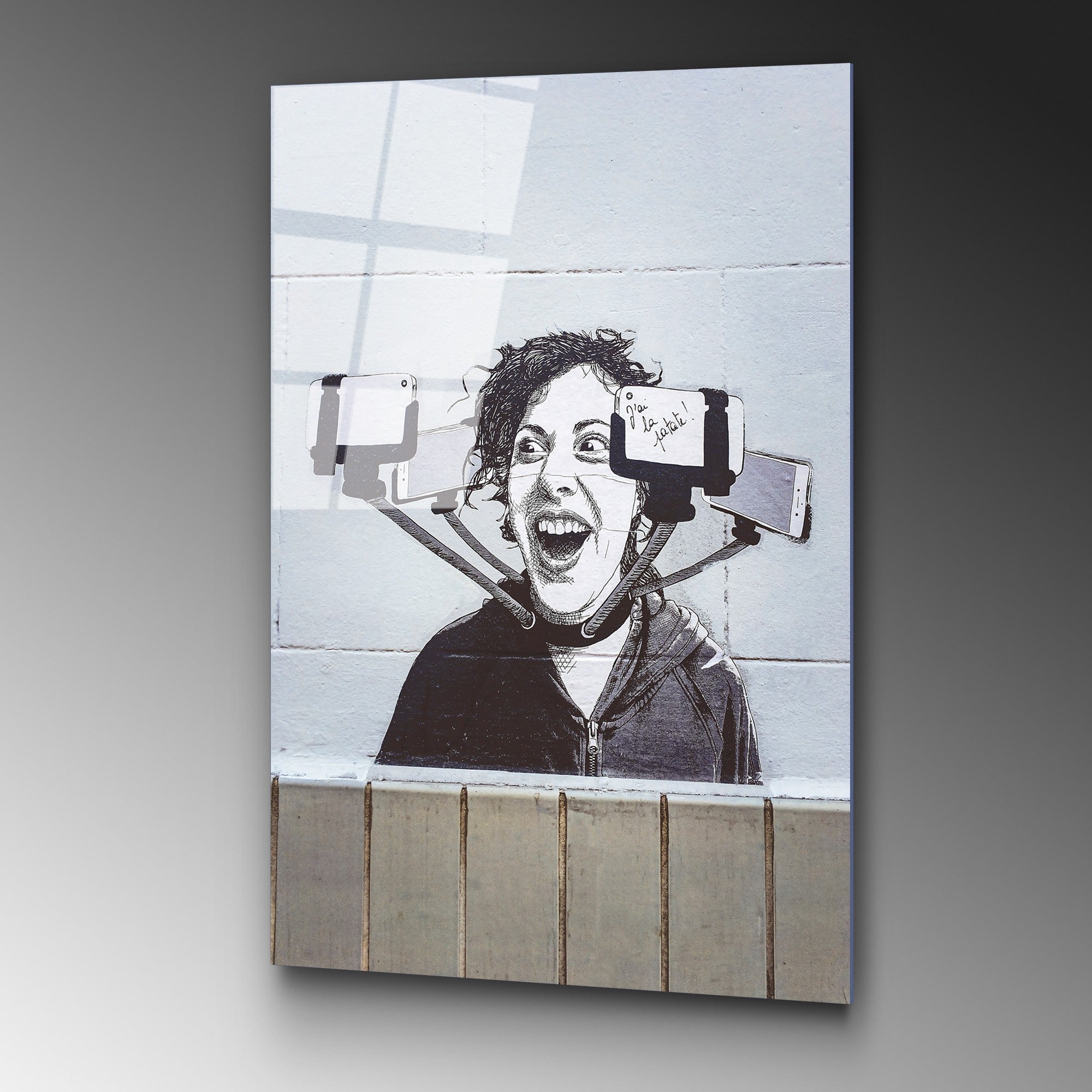 Quadro Decorativo UV-1209 em 100% Vidro Temperado (4 mm), Multicolor, 70 x 100 cm, 7,617 kg