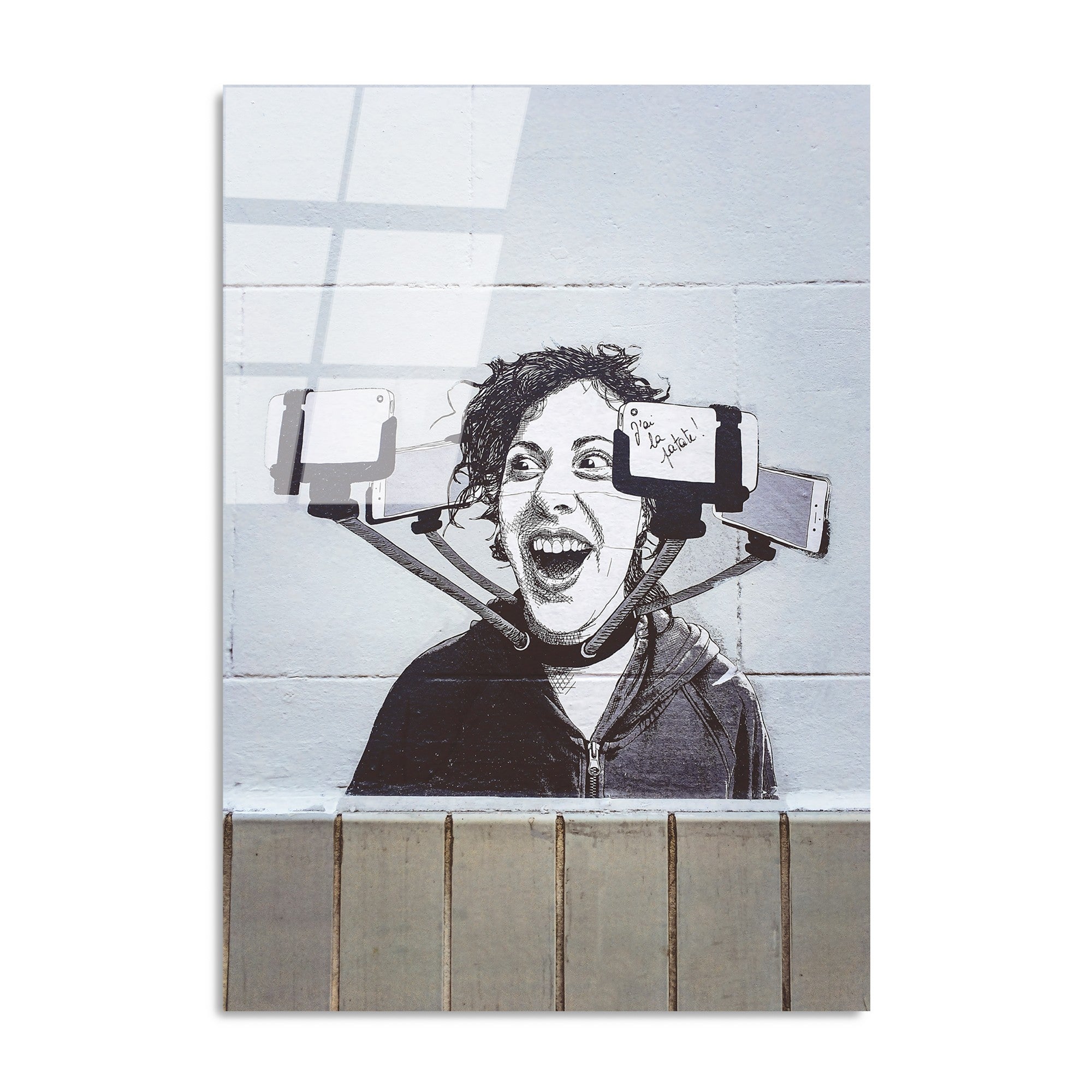 Quadro Decorativo UV-1209 em 100% Vidro Temperado (4 mm), Multicolor, 70 x 100 cm, 7,617 kg