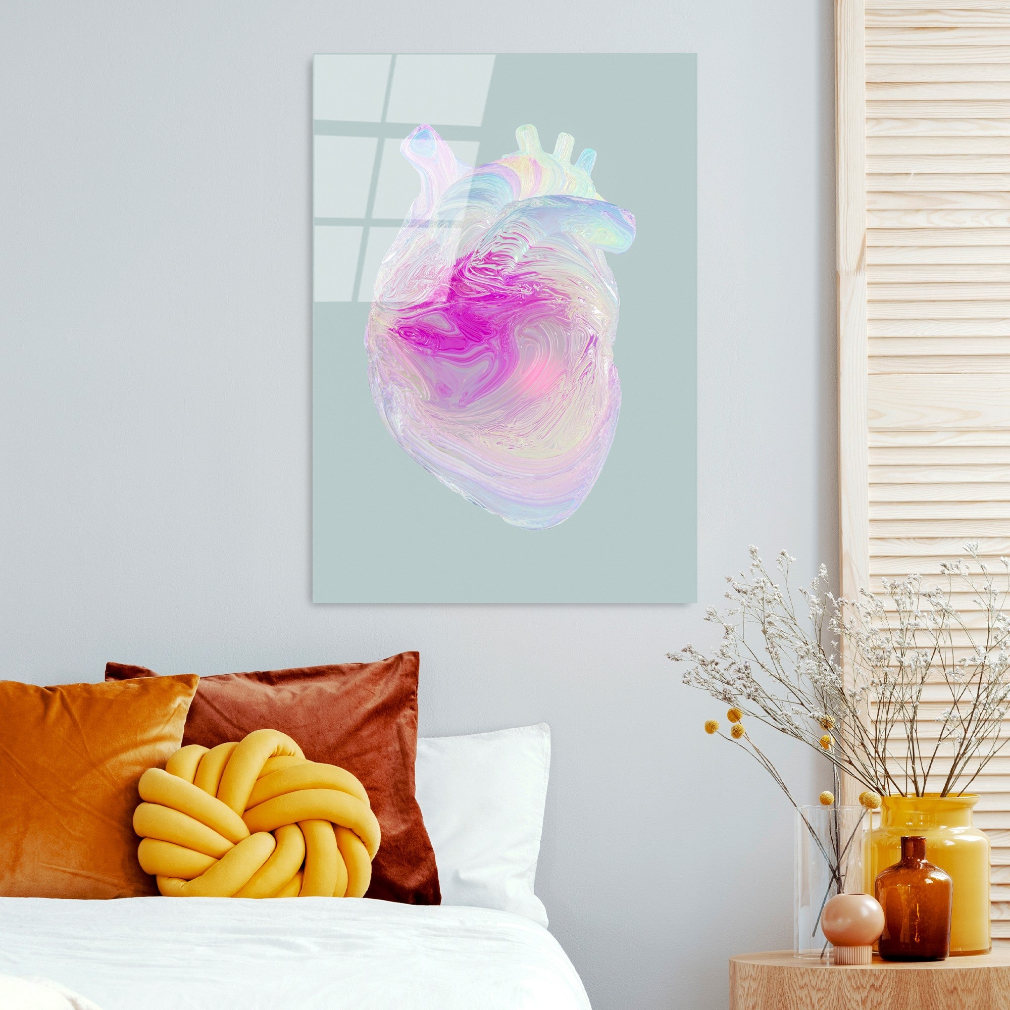 Quadro Decorativo em Vidro Temperado UV-1210, 70 x 100 cm, Multicolor (4 mm)