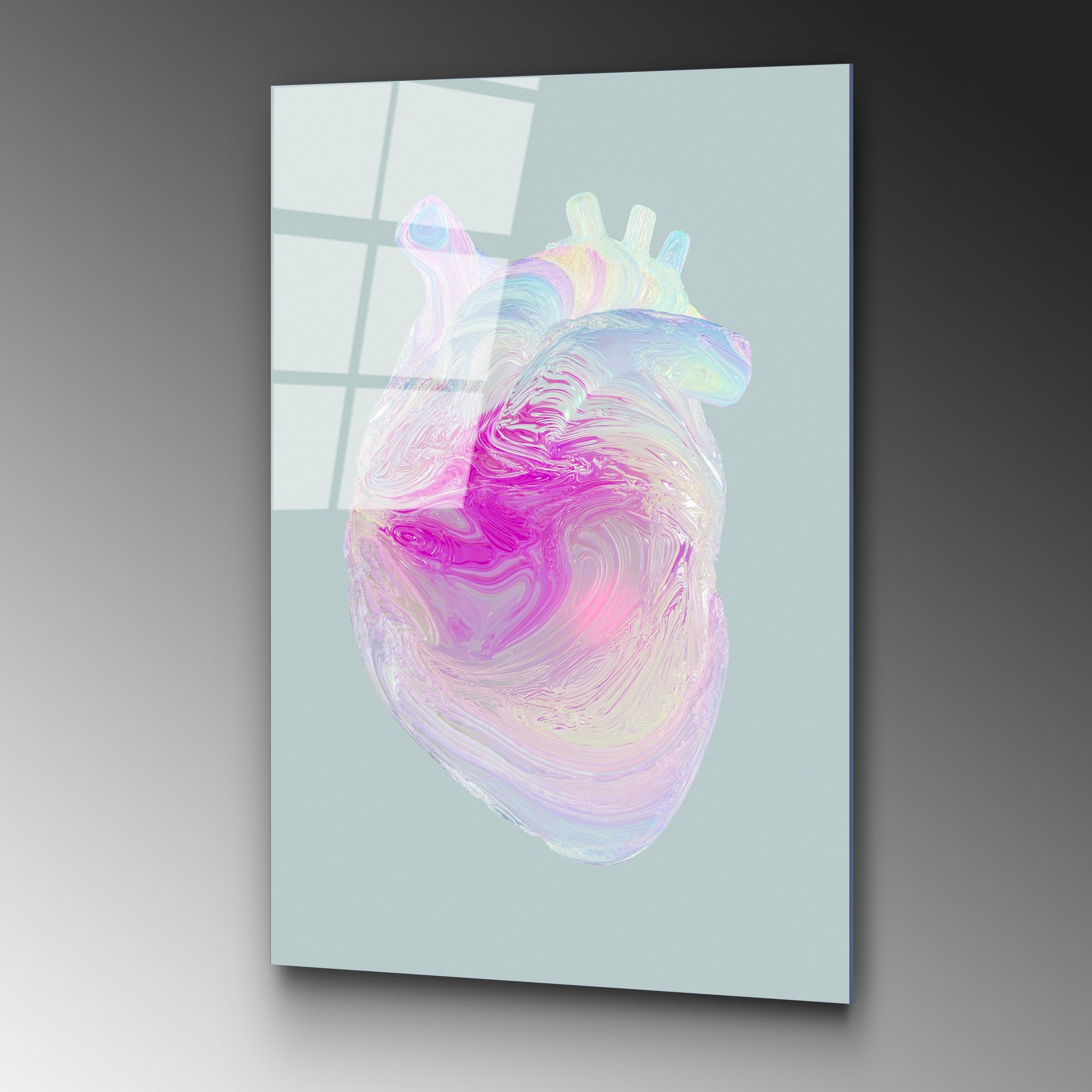 Quadro Decorativo em Vidro Temperado UV-1210, 70 x 100 cm, Multicolor (4 mm)