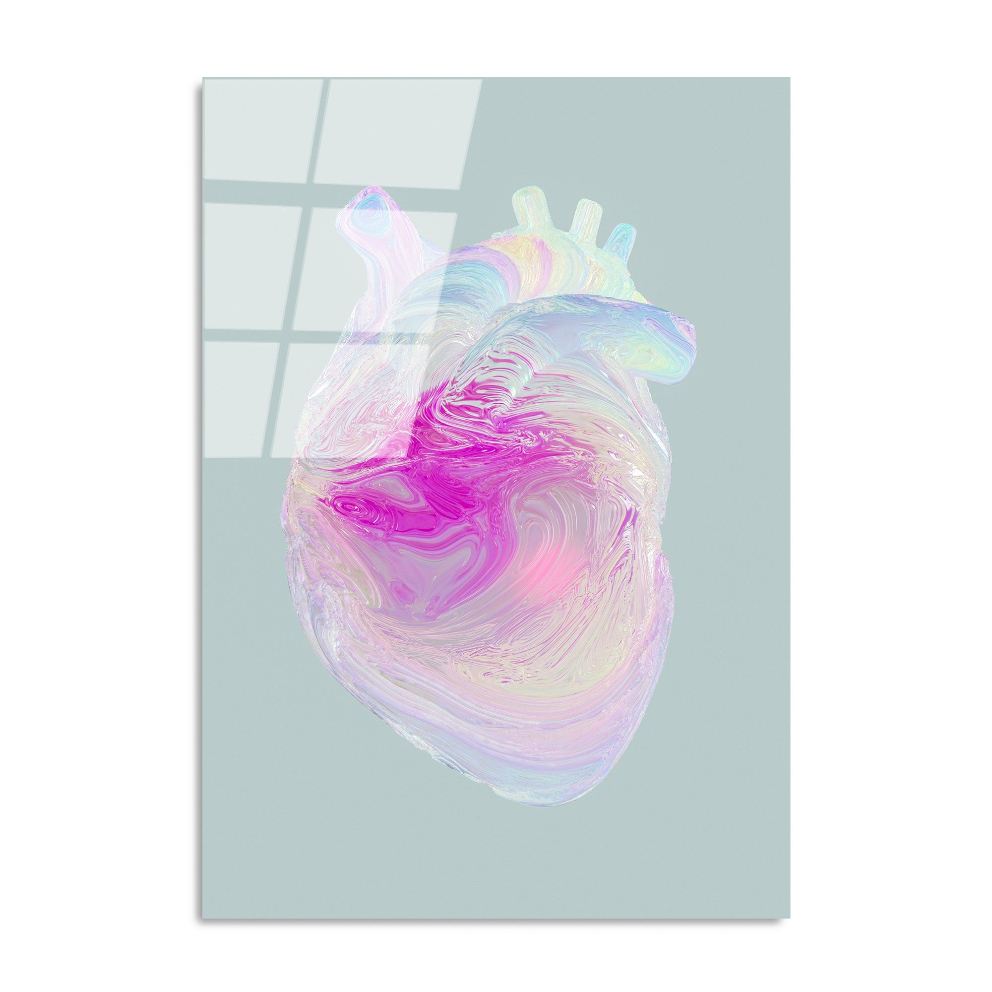 Quadro Decorativo em Vidro Temperado UV-1210, 70 x 100 cm, Multicolor (4 mm)