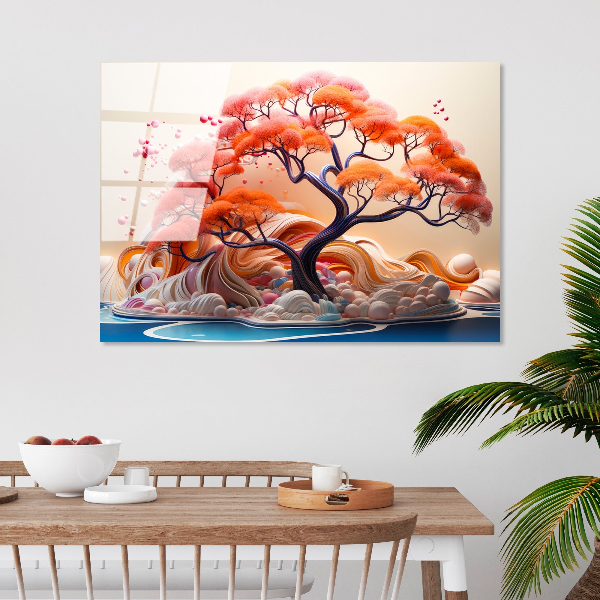 Quadro Decorativo em Vidro Temperado UV-1211 – Multicolor – 70x100 cm – 4 mm