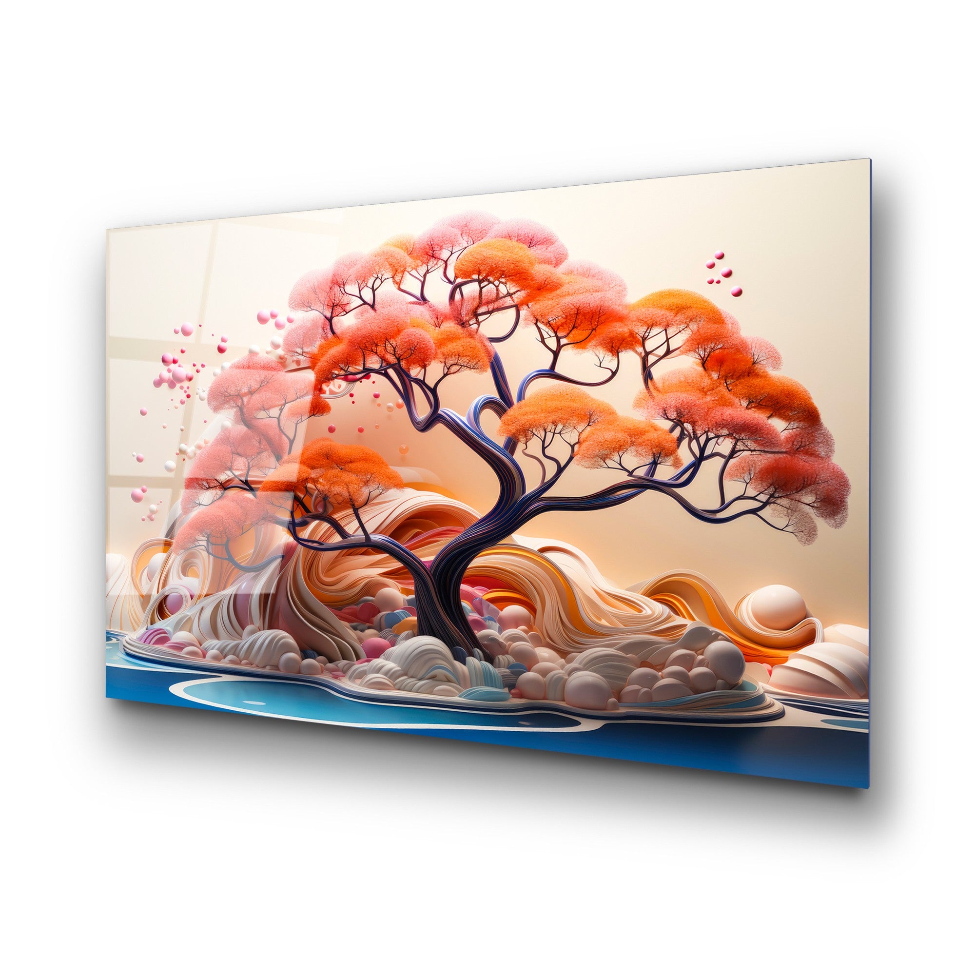 Quadro Decorativo em Vidro Temperado UV-1211 – Multicolor – 70x100 cm – 4 mm