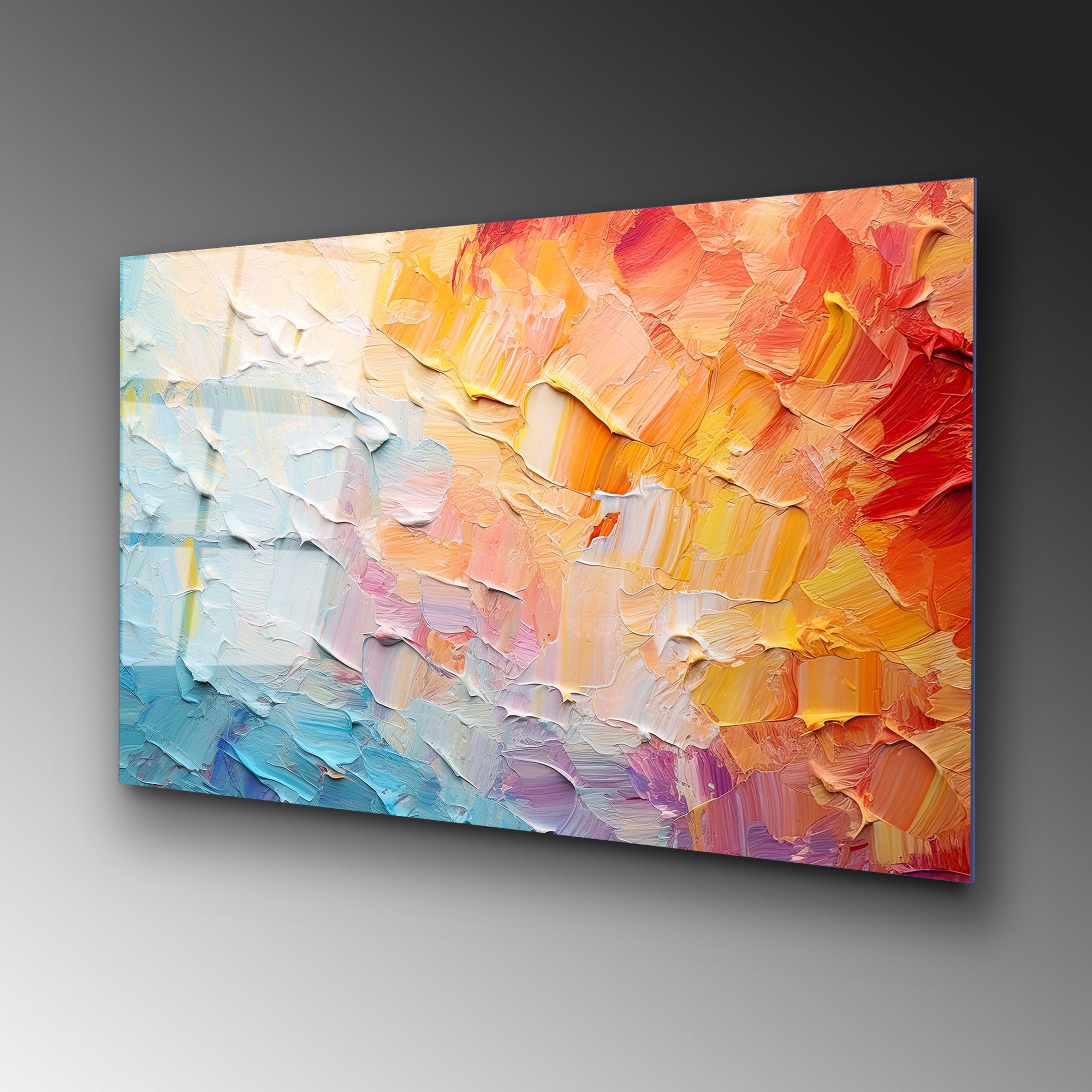 Quadro Decorativo em Vidro Temperado 70x100 cm (4 mm) Multicolor – UV-1212