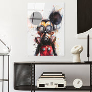 Quadro Decorativo em Vidro Temperado UV-1213, 70 x 100 cm, Multicolor, 4 mm