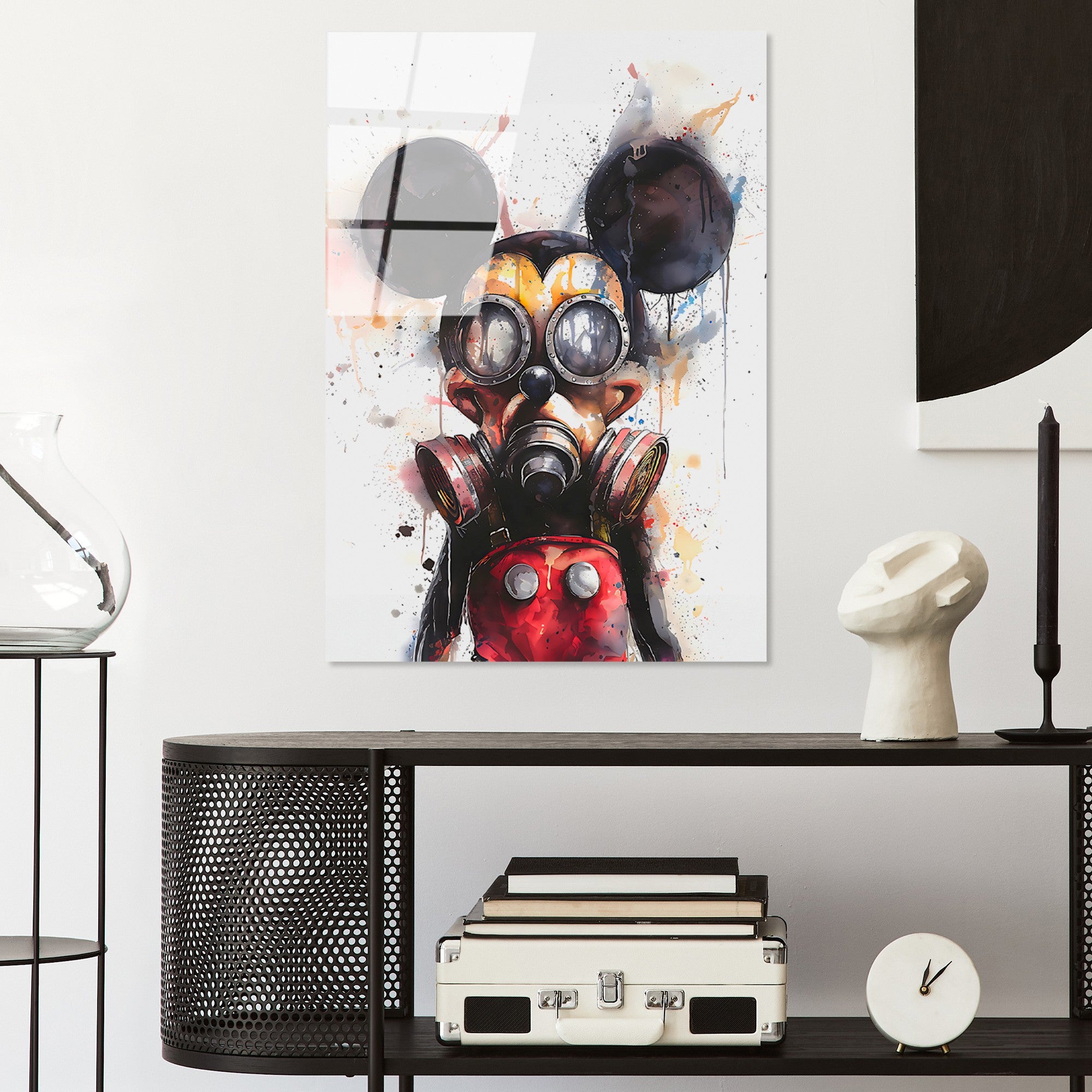 Quadro Decorativo em Vidro Temperado UV-1213, 70 x 100 cm, Multicolor, 4 mm