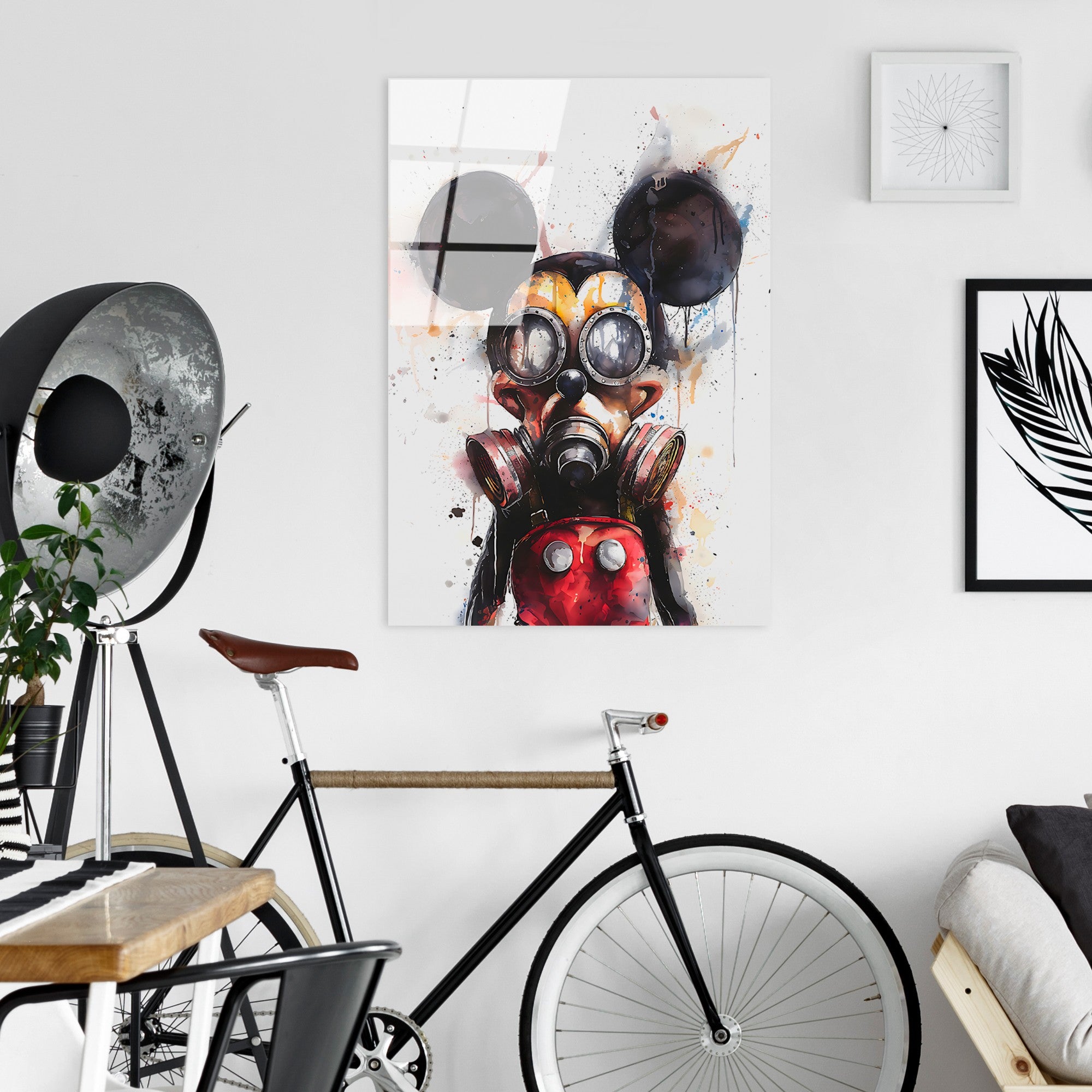 Quadro Decorativo em Vidro Temperado UV-1213, 70 x 100 cm, Multicolor, 4 mm