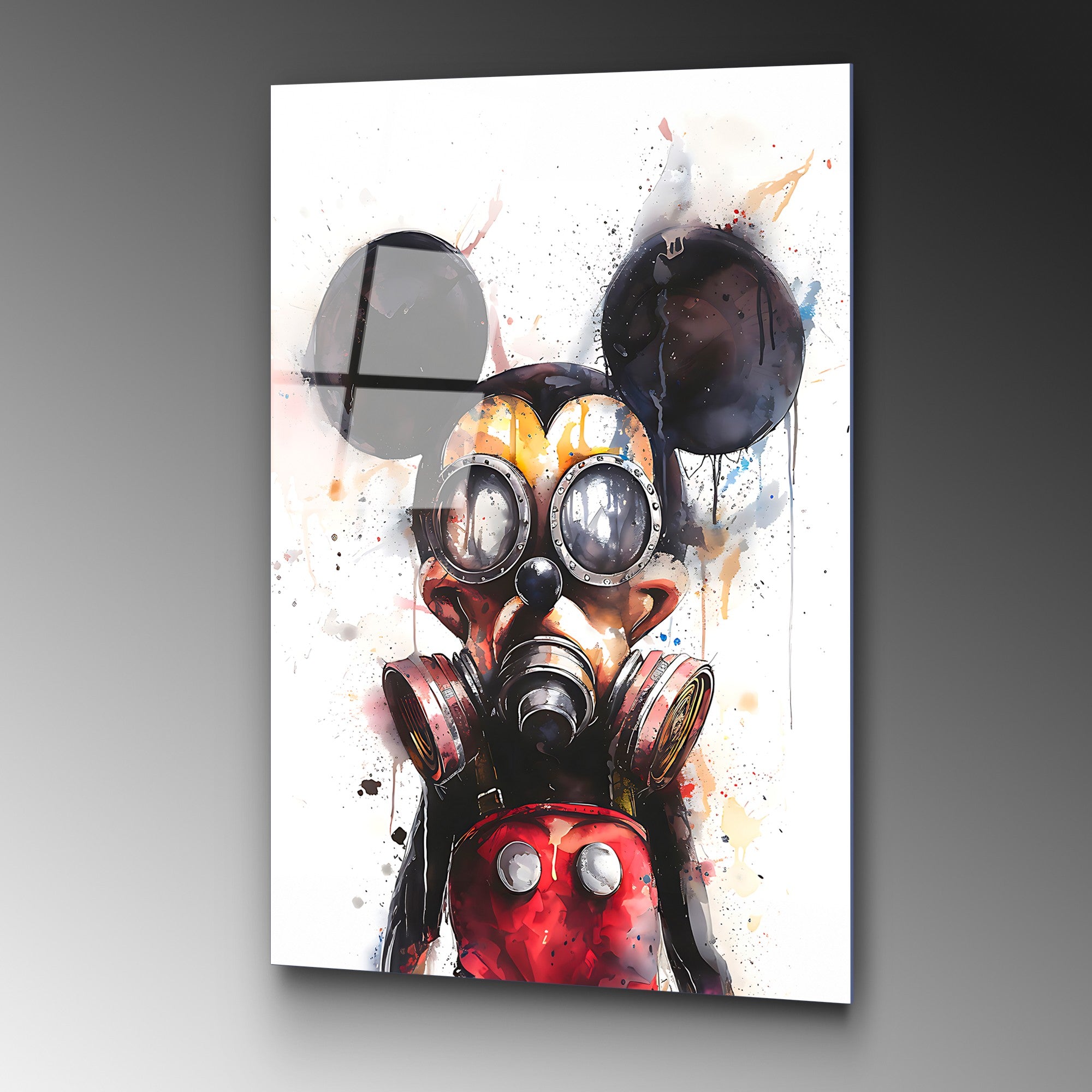 Quadro Decorativo em Vidro Temperado UV-1213, 70 x 100 cm, Multicolor, 4 mm