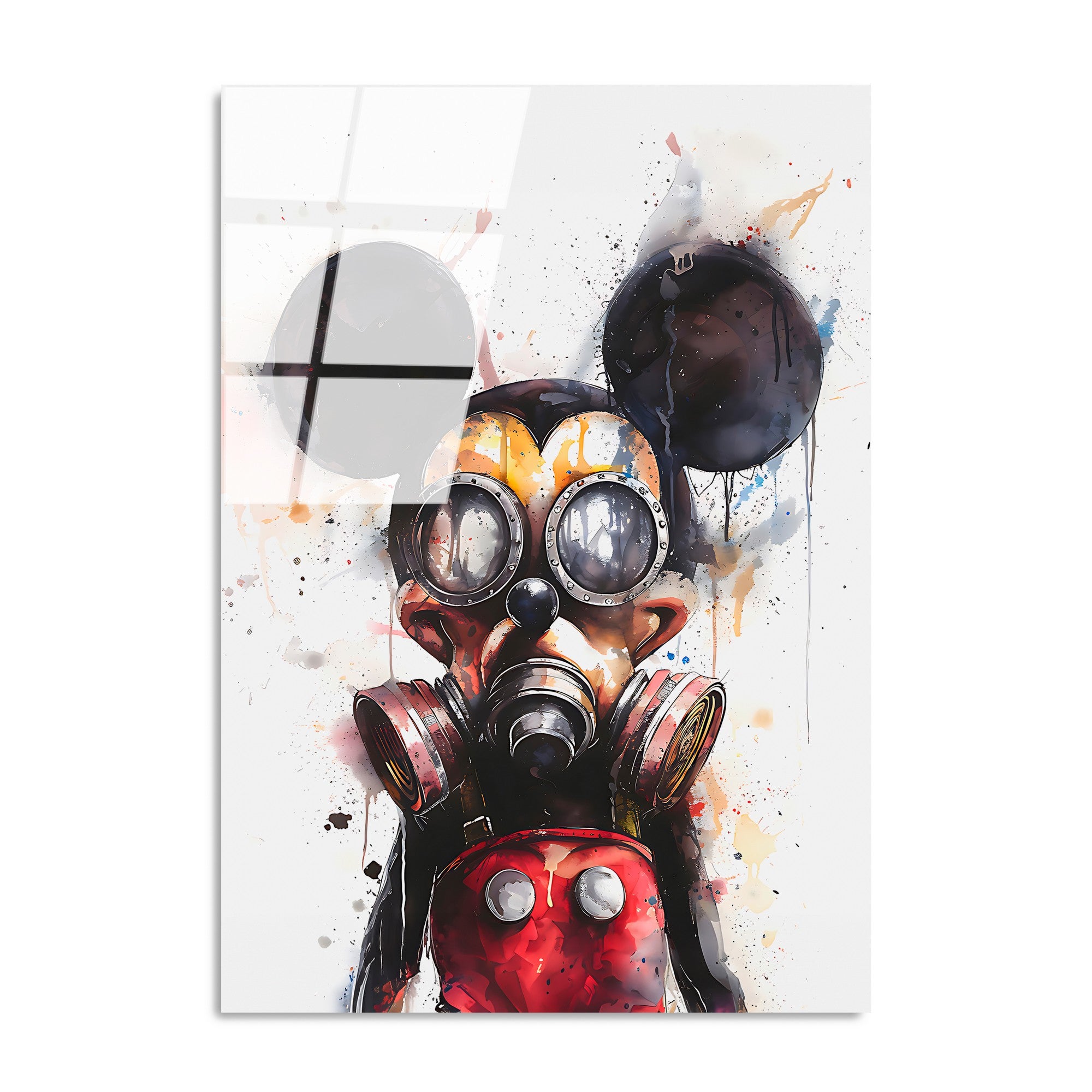 Quadro Decorativo em Vidro Temperado UV-1213, 70 x 100 cm, Multicolor, 4 mm