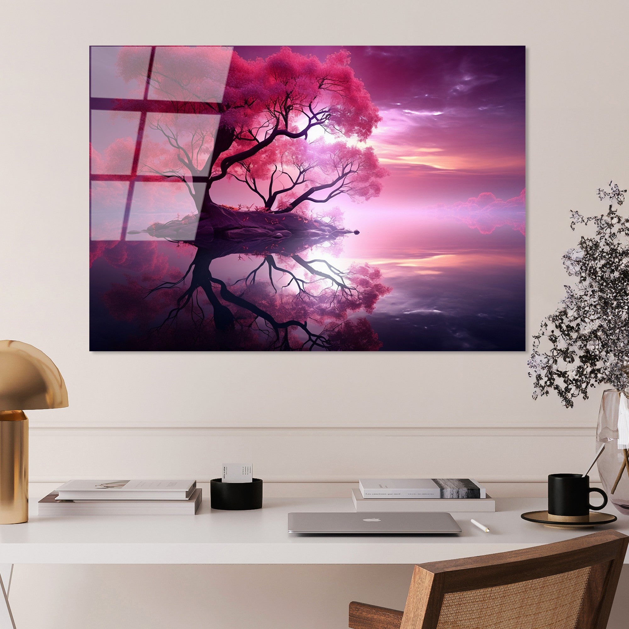 Quadro Decorativo em Vidro Temperado UV-1214, 70 x 100 cm, Multicor (4 mm)