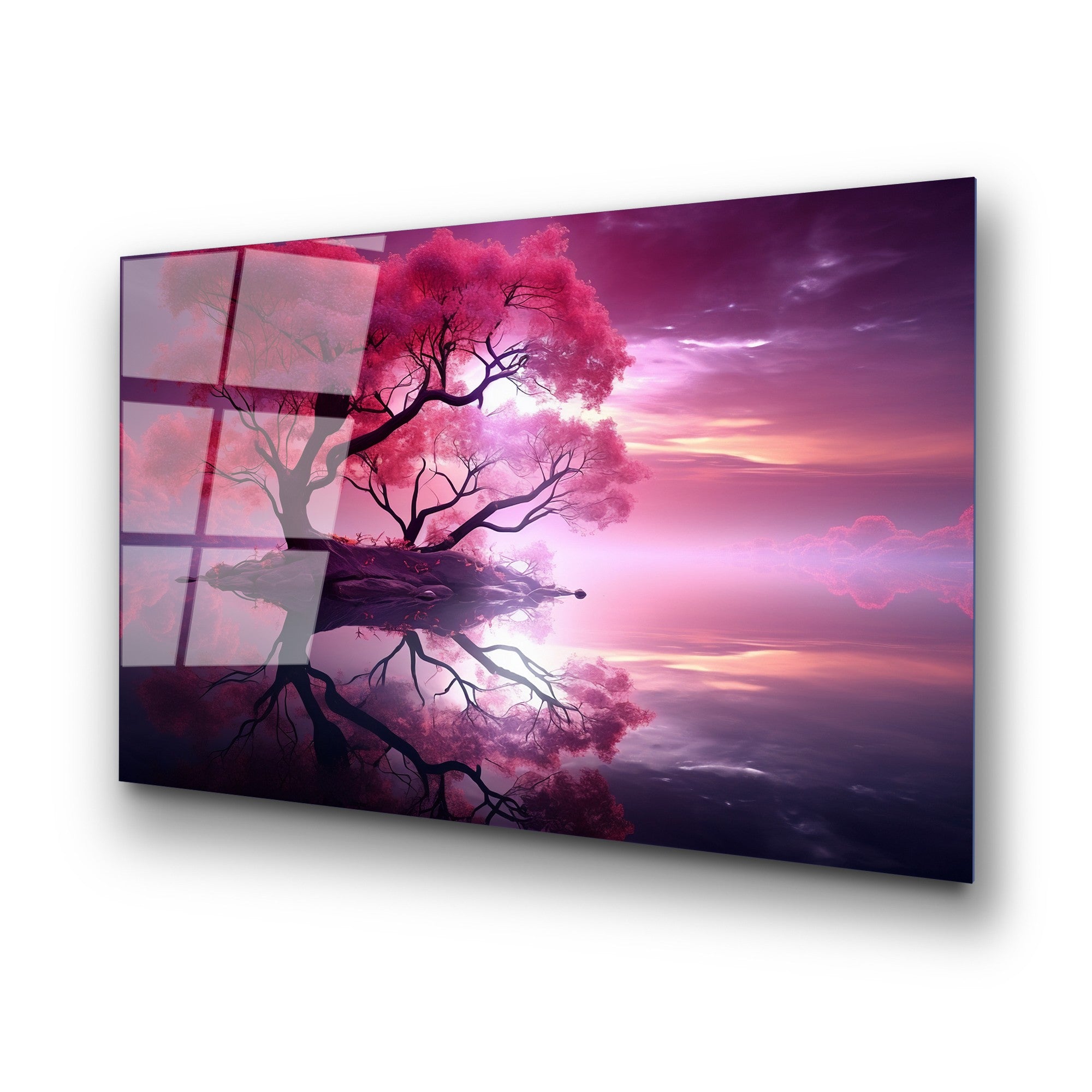 Quadro Decorativo em Vidro Temperado UV-1214, 70 x 100 cm, Multicor (4 mm)