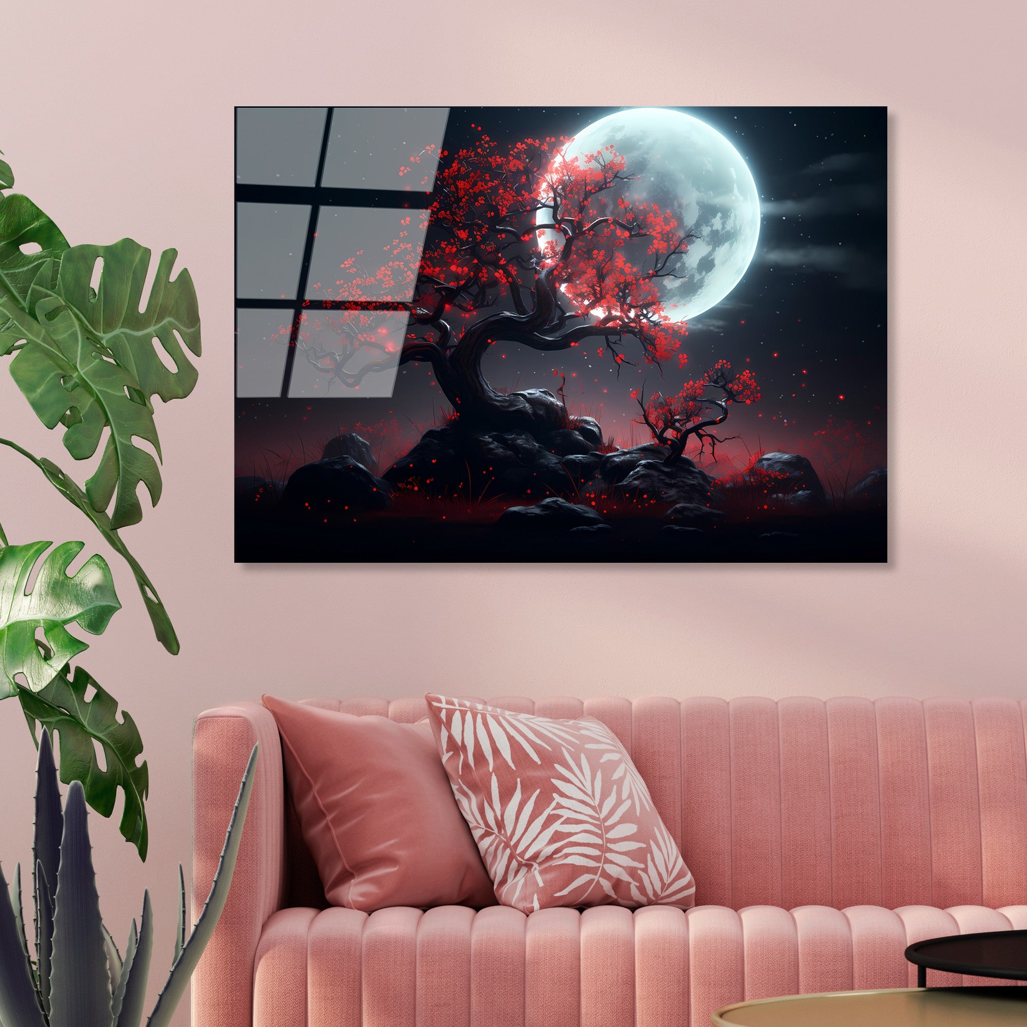 Quadro Decorativo em 100% Vidro Temperado UV-1215, 70 x 100 cm, Multicor (4 mm)