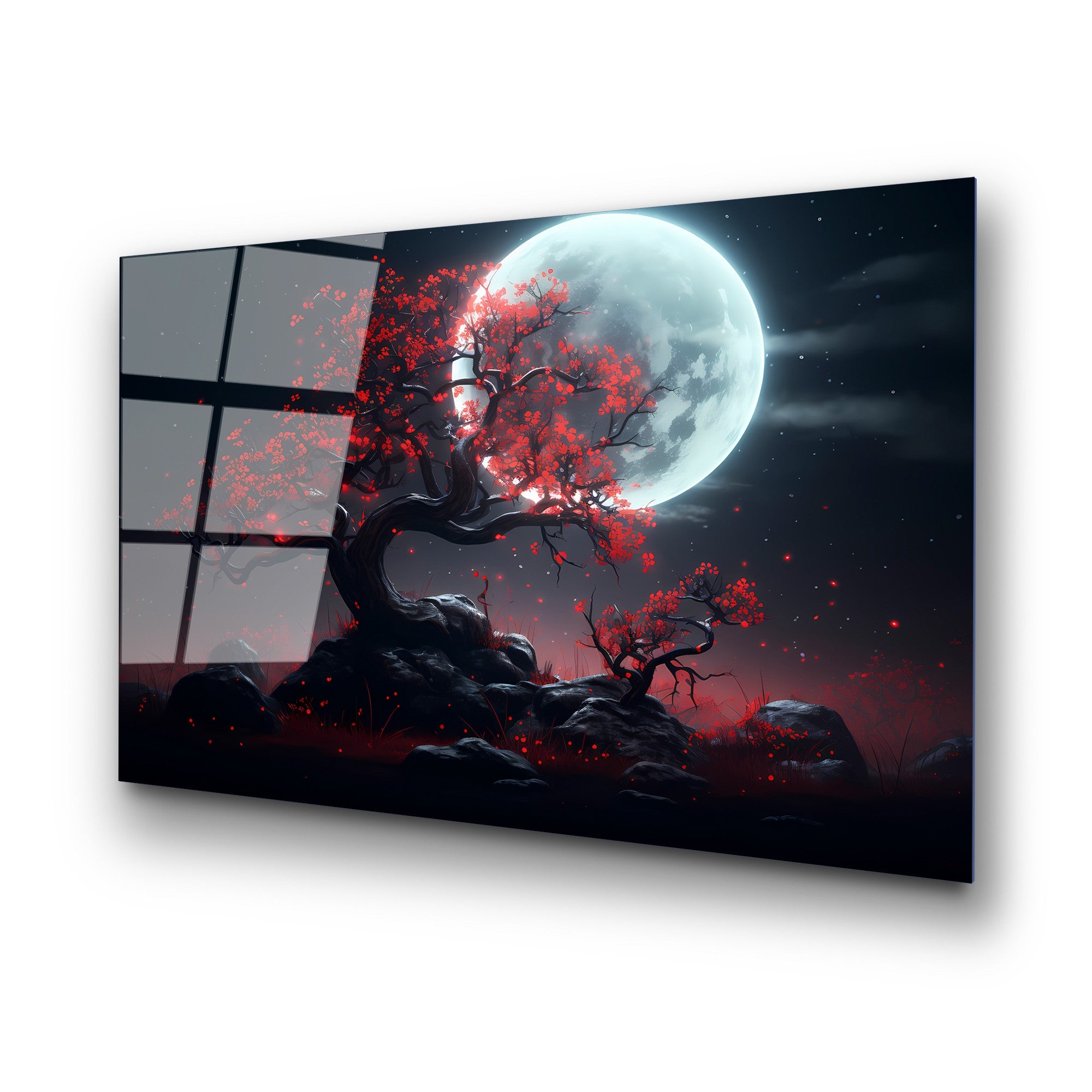 Quadro Decorativo em 100% Vidro Temperado UV-1215, 70 x 100 cm, Multicor (4 mm)