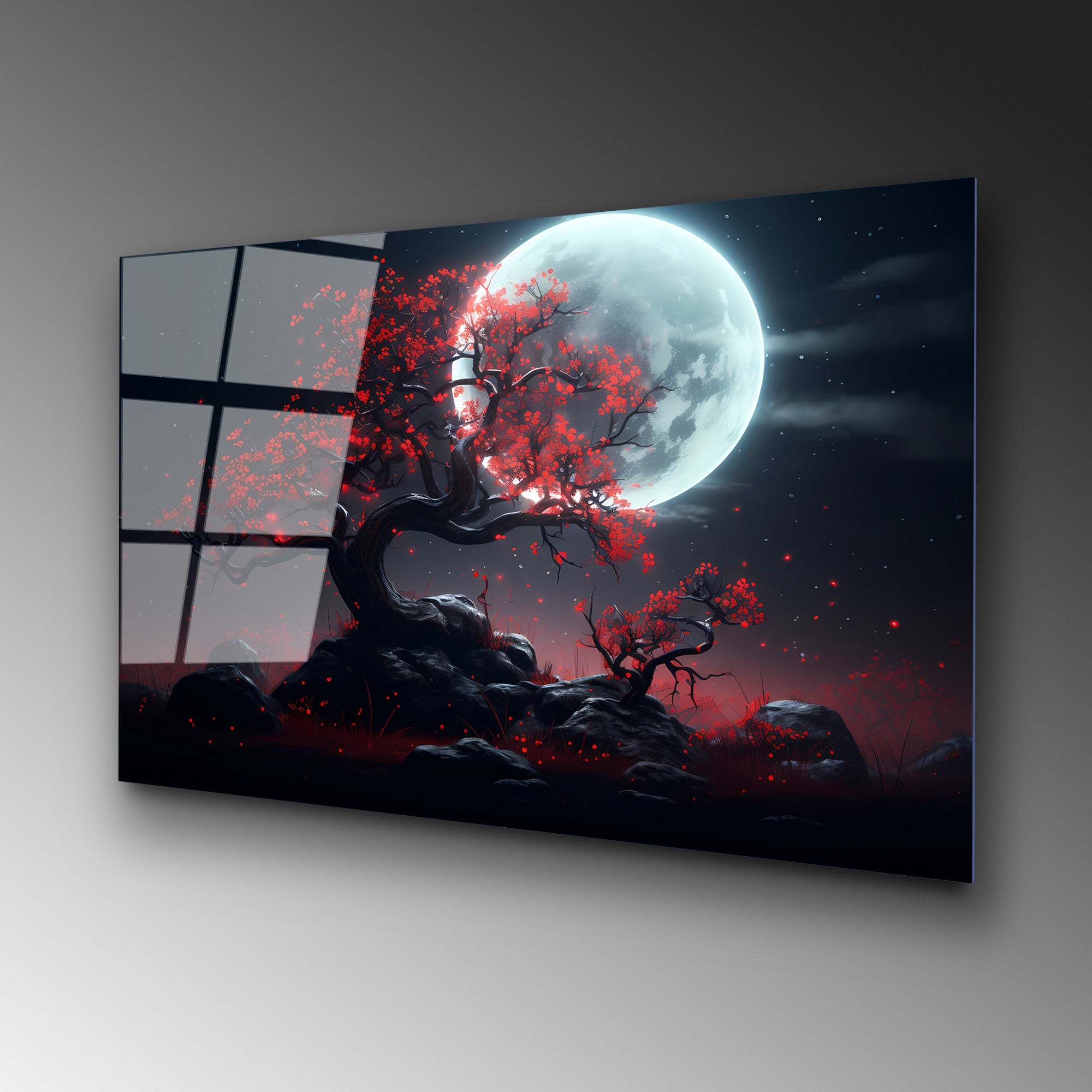 Quadro Decorativo em 100% Vidro Temperado UV-1215, 70 x 100 cm, Multicor (4 mm)