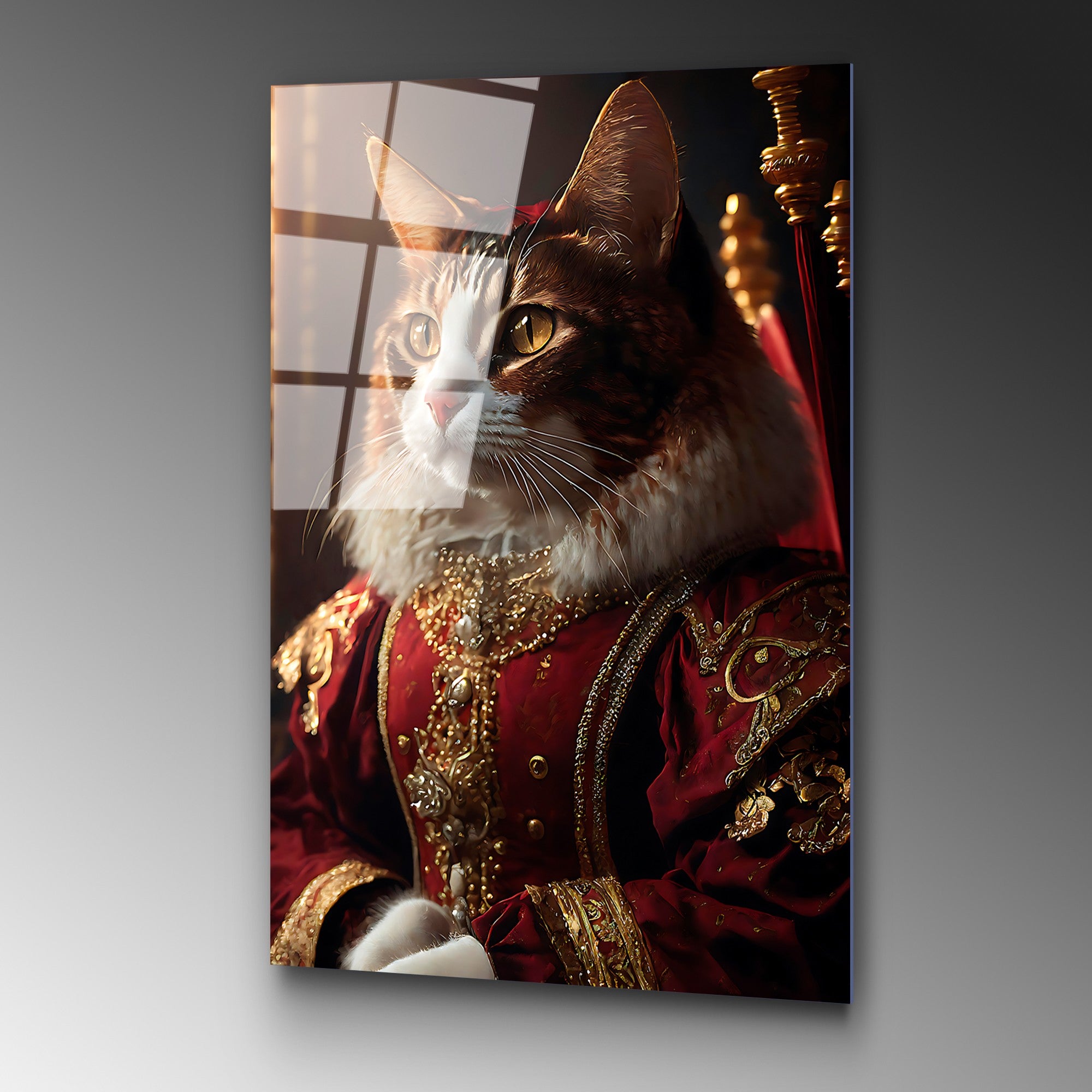 Quadro Decorativo em Vidro Temperado UV-1218, 70 x 100 cm, Multicolor, 4 mm