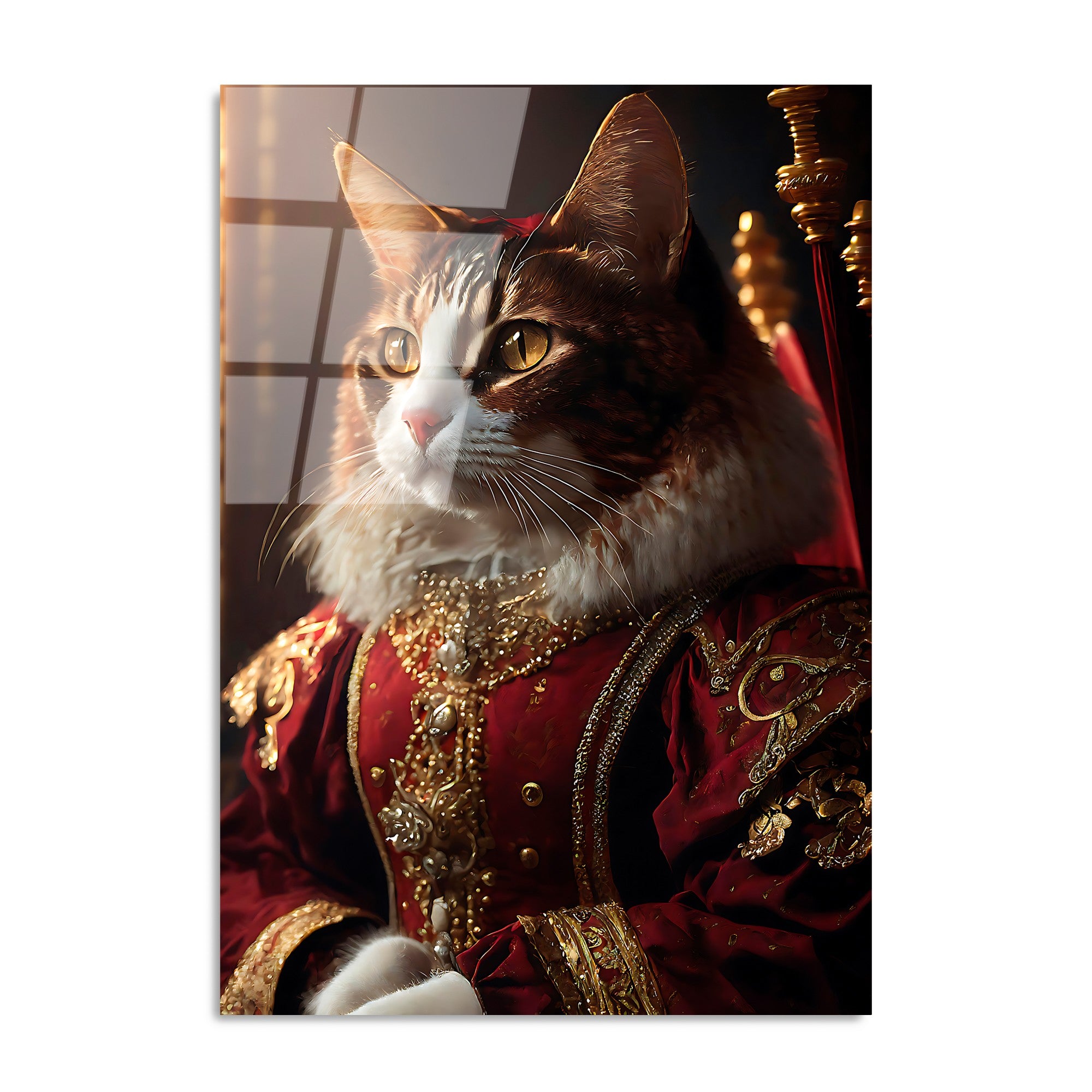 Quadro Decorativo em Vidro Temperado UV-1218, 70 x 100 cm, Multicolor, 4 mm