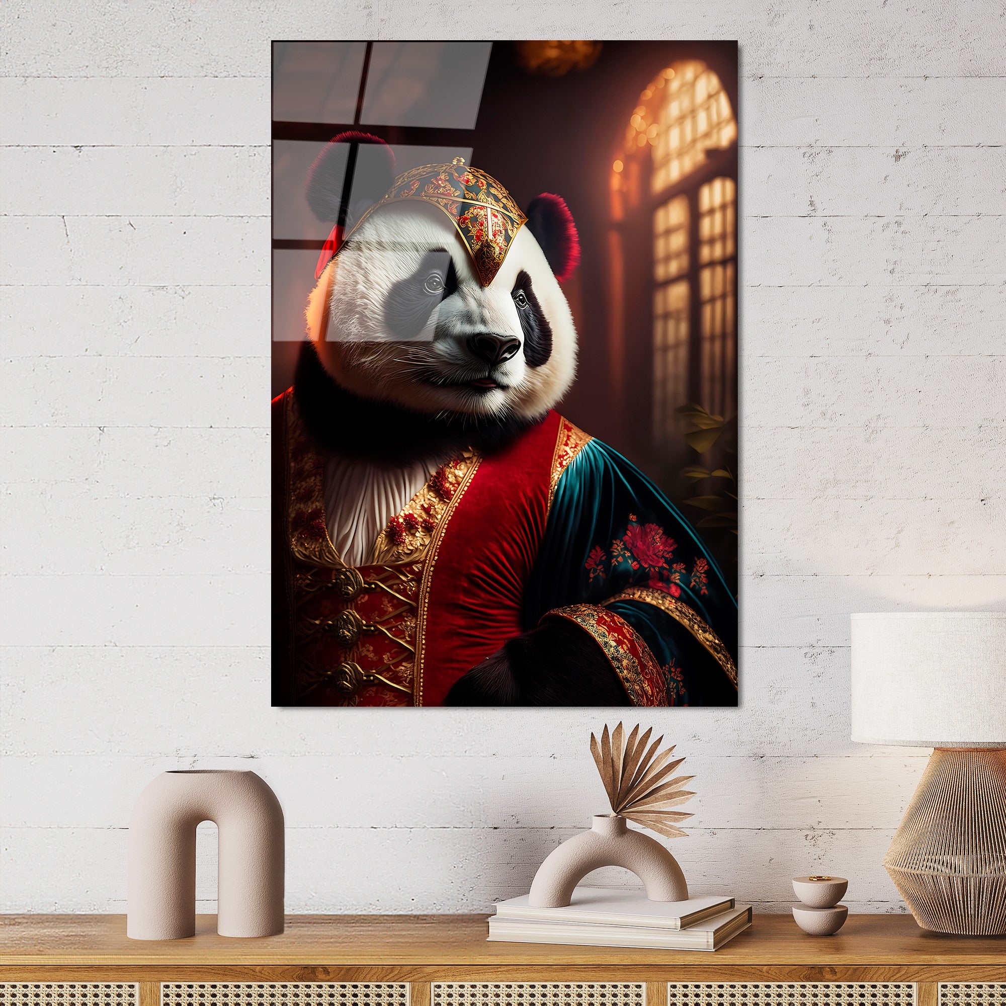 Quadro Decorativo em Vidro Temperado Multicolor 70x100 cm (4 mm) - UV-1219