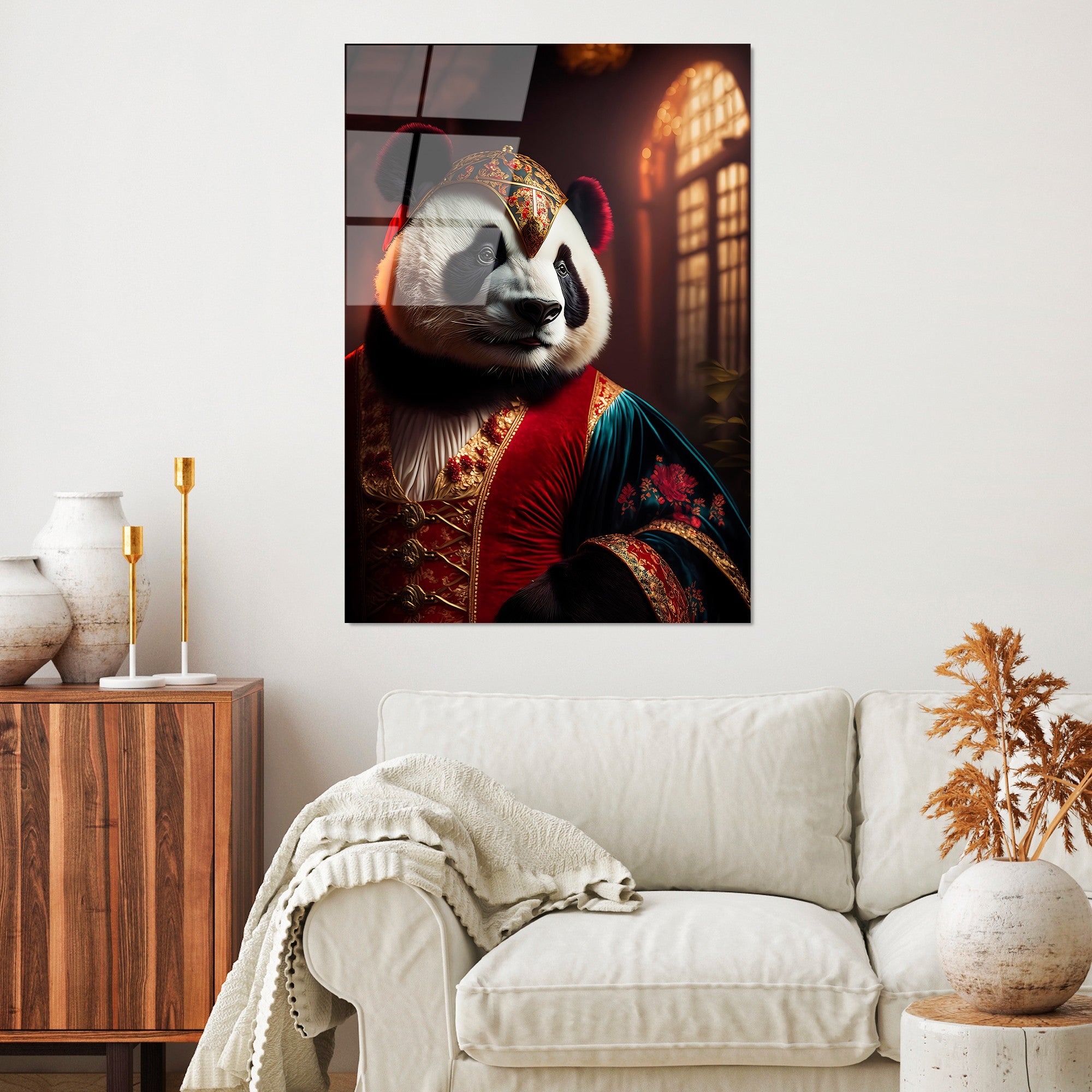 Quadro Decorativo em Vidro Temperado Multicolor 70x100 cm (4 mm) - UV-1219