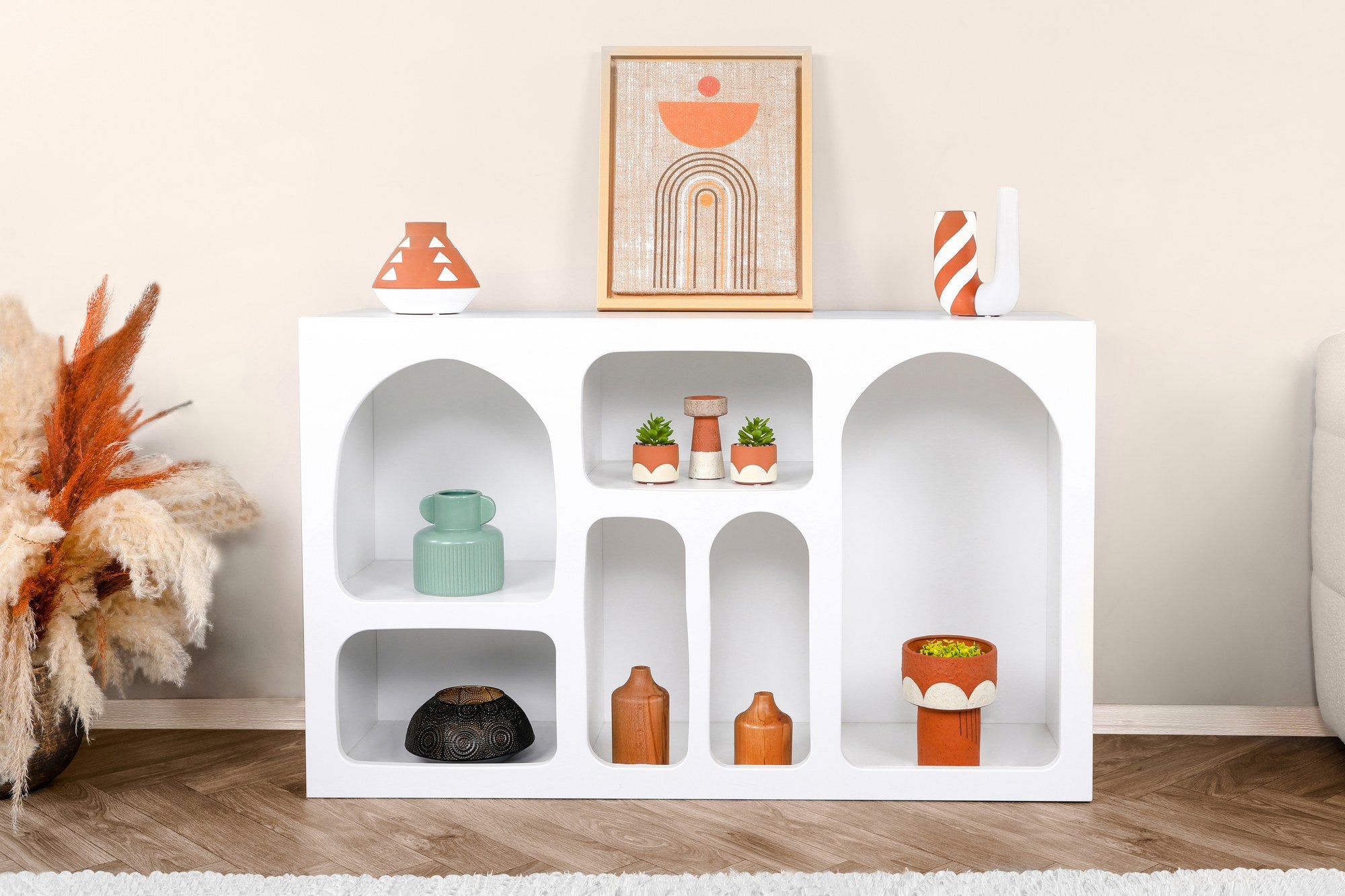 Aparador Liva 120 Branco - Design Elegante e Funcional Premium