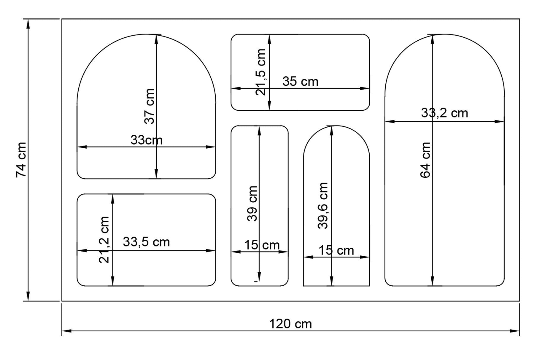 Aparador Liva 120 Branco - Design Elegante e Funcional Premium