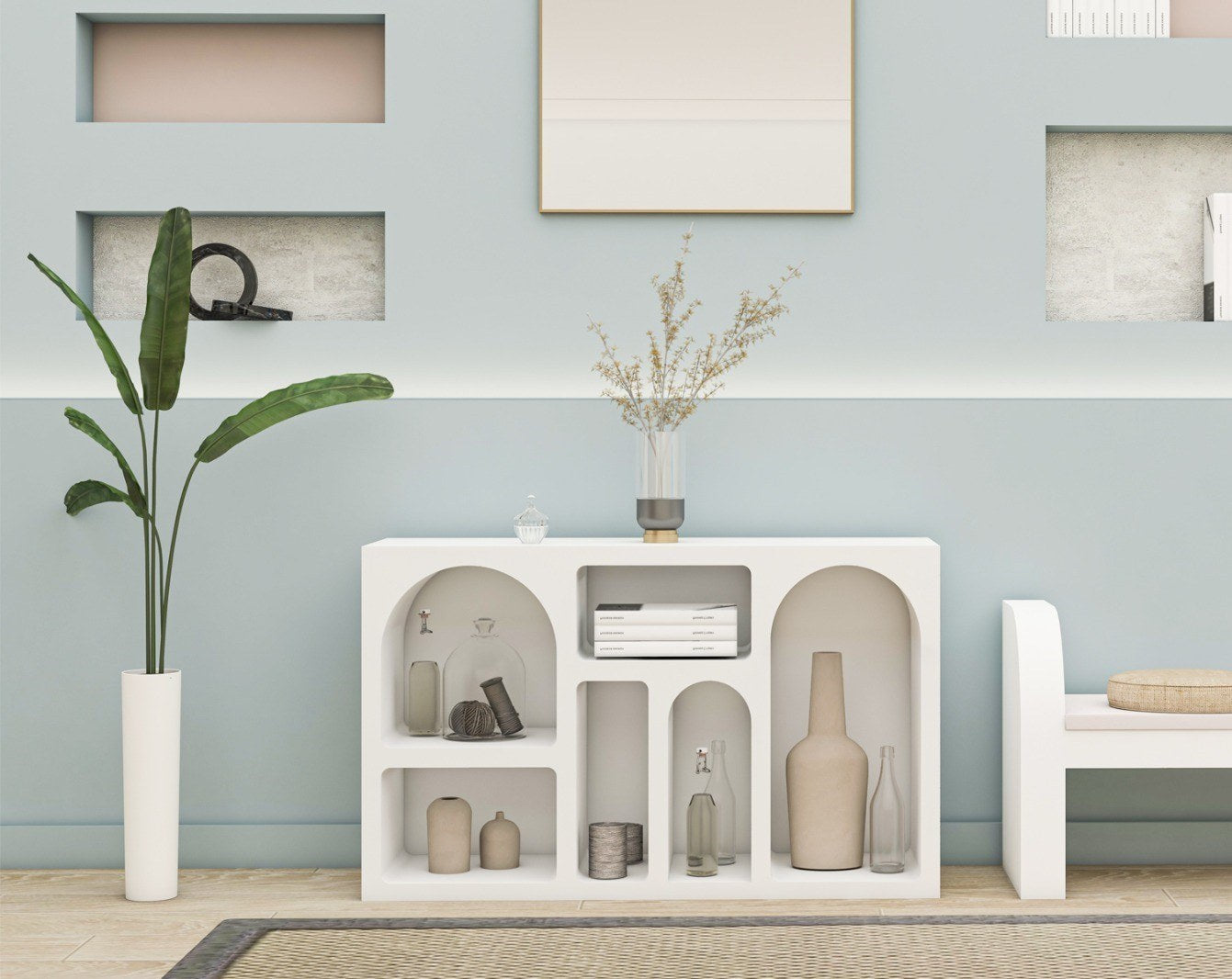 Aparador Liva 120 Branco - Design Elegante e Funcional Premium