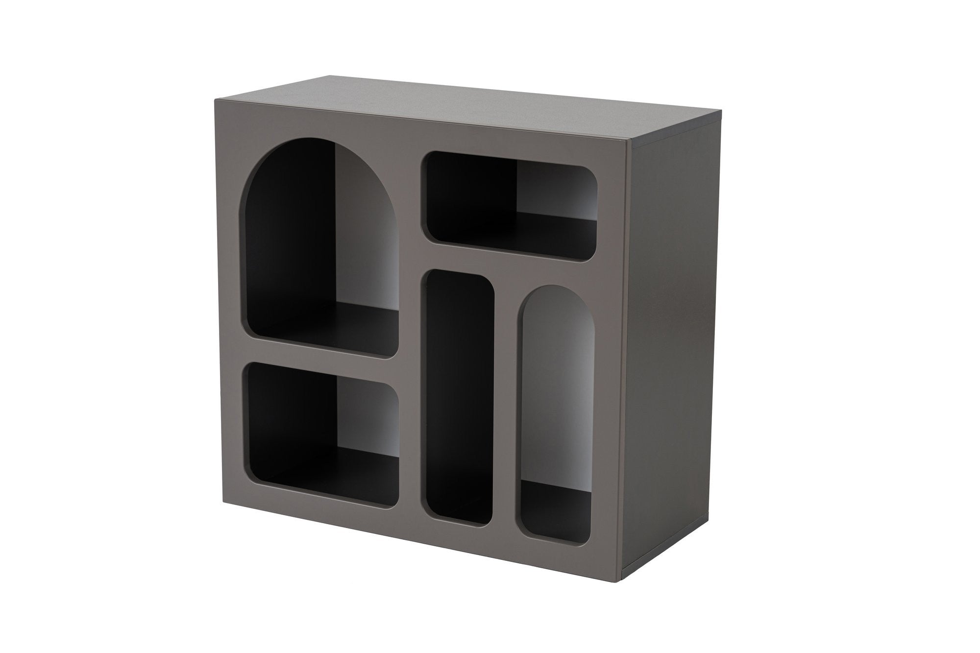 Aparador Lessa Anthracite - Design Minimalista Premium 80cm