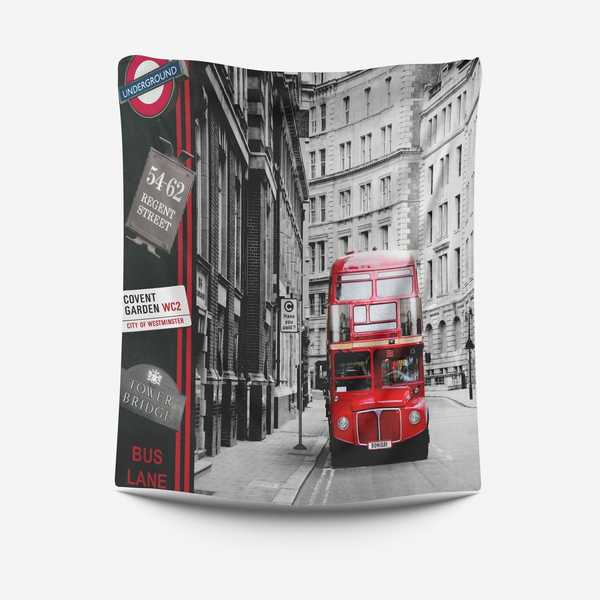 Quadro Decorativo Poliéster Multicolor Premium 100x70cm