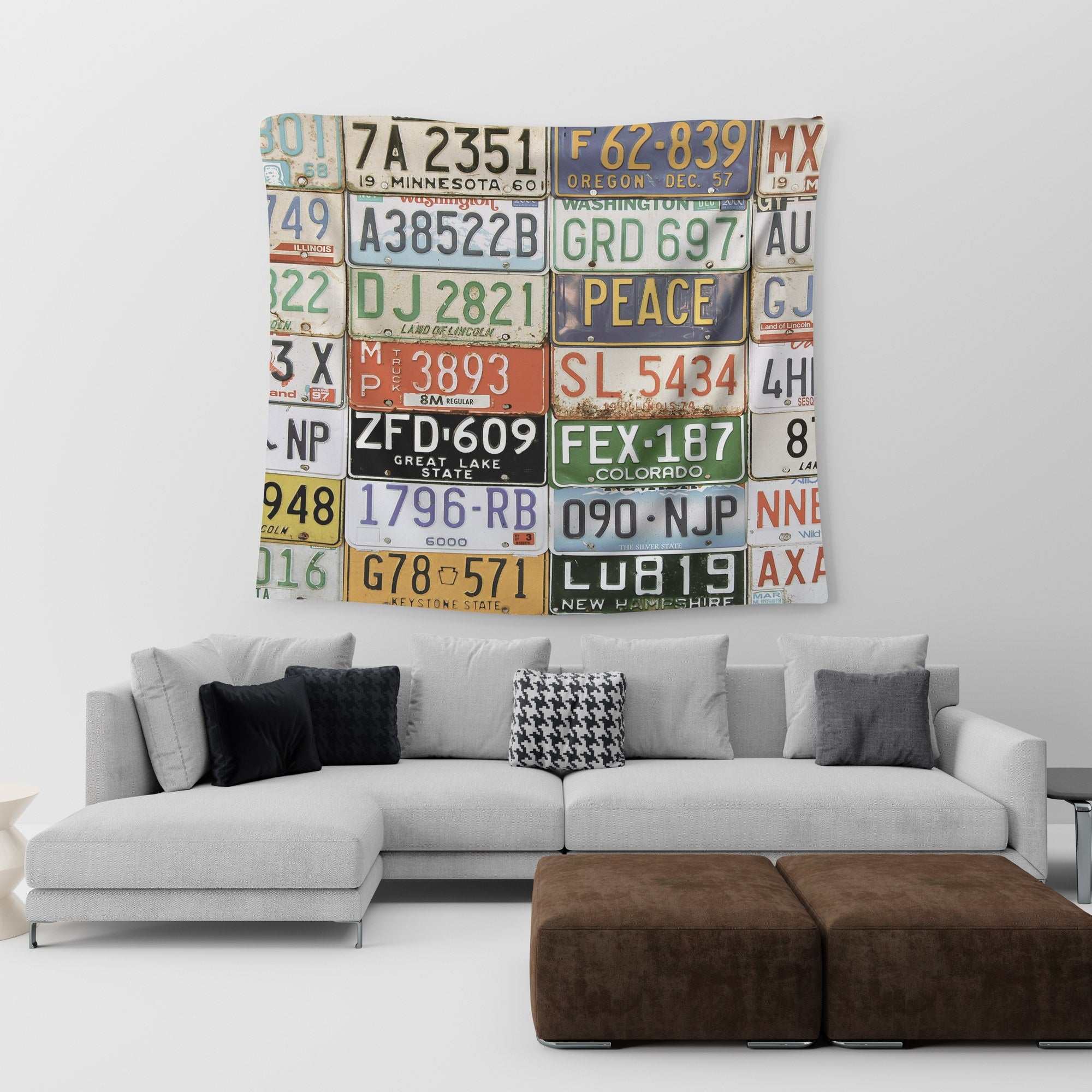 Quadro Decorativo Multicolor 140x100cm - Arte Contemporânea Premium