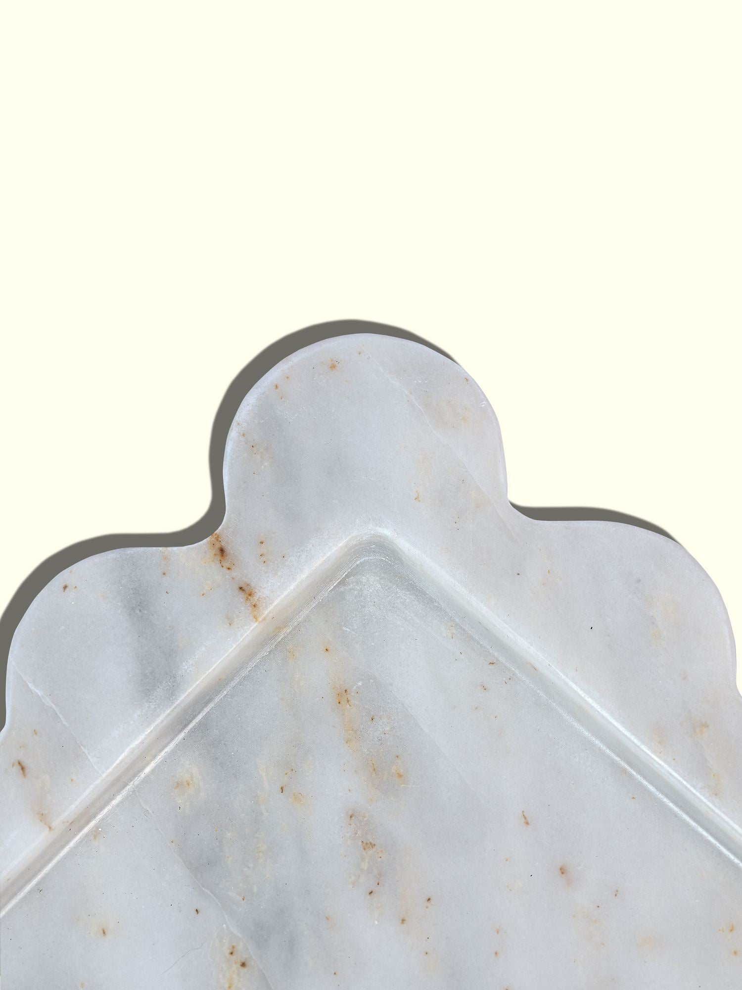 Organizador de Cozinha – 30 x 30 x 2 cm – Branco – Mármore Branco Thassos