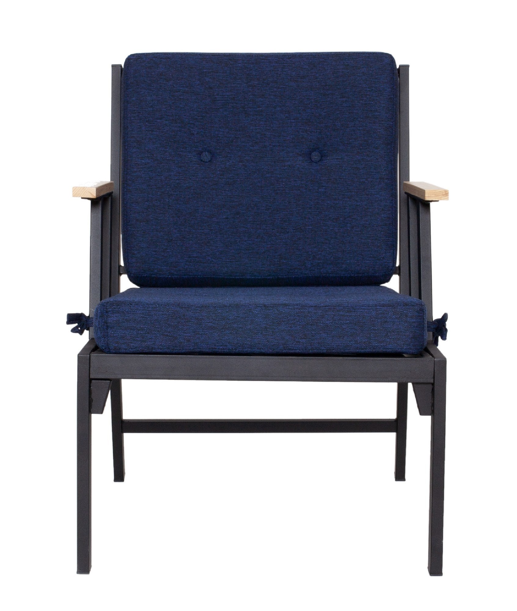 Sofá Garden 1 Lugar Dark Blue - Design Contemporâneo Premium
