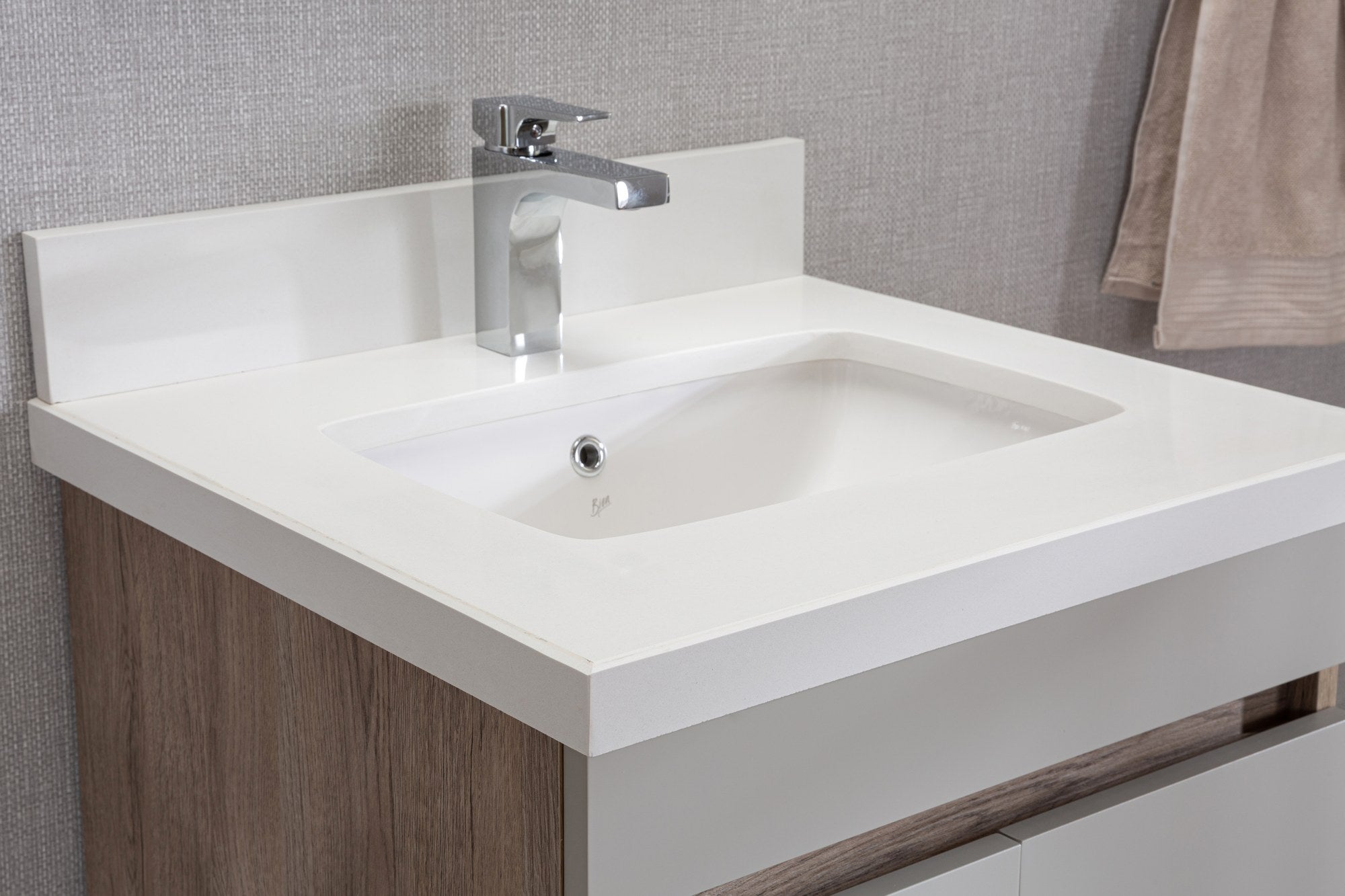 Conjunto de Móveis Casa Banho Echo 24 Oak - Set 2 Peças Premium