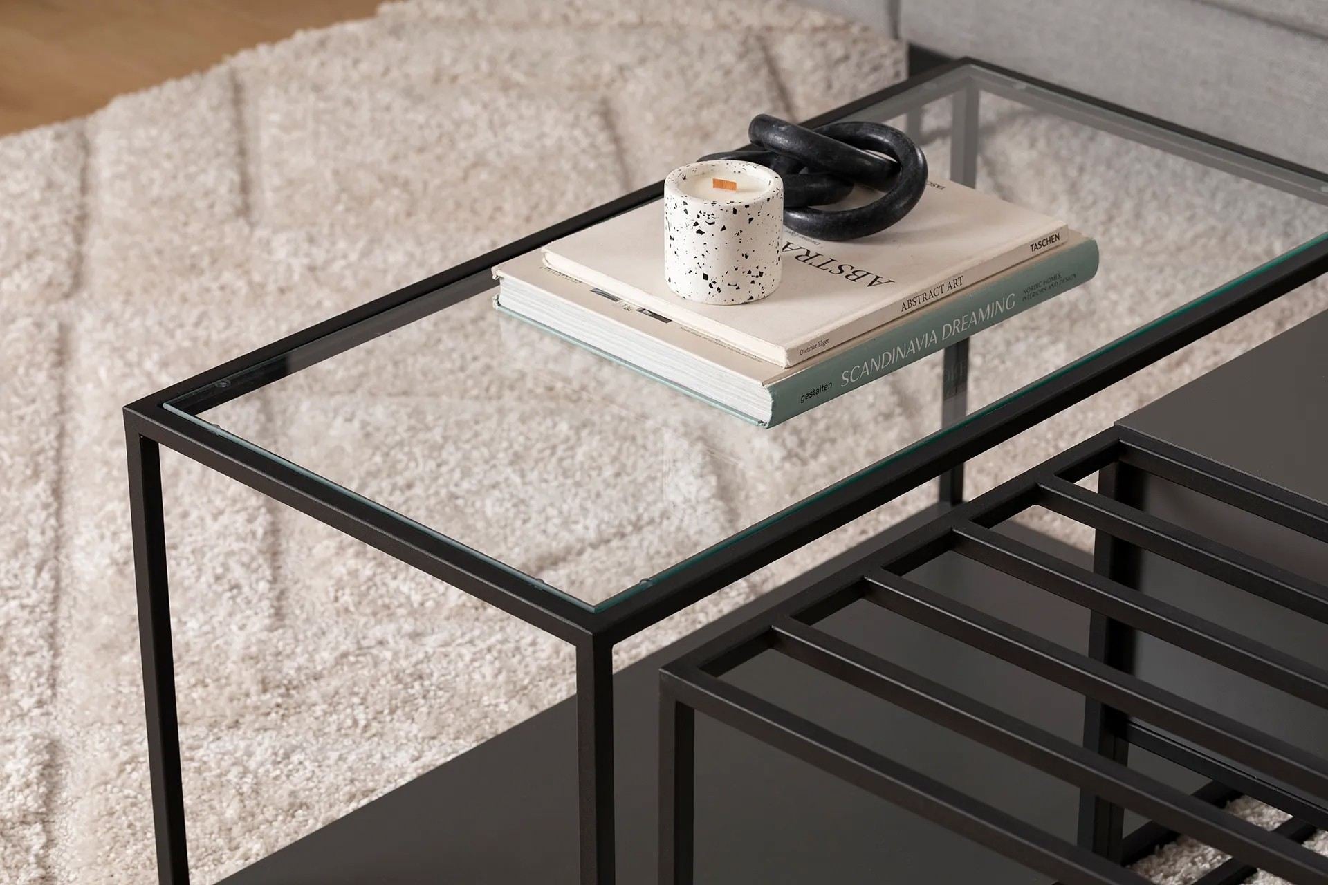 Mesa de Centro-Charlotte-Preto