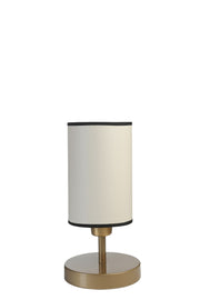 Candeeiro de mesa-Rumeli-Dourado
Creme