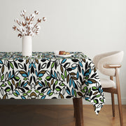 Toalha de mesa – 140 x 140 cm – Multicolorido – Algodão e poliéster
