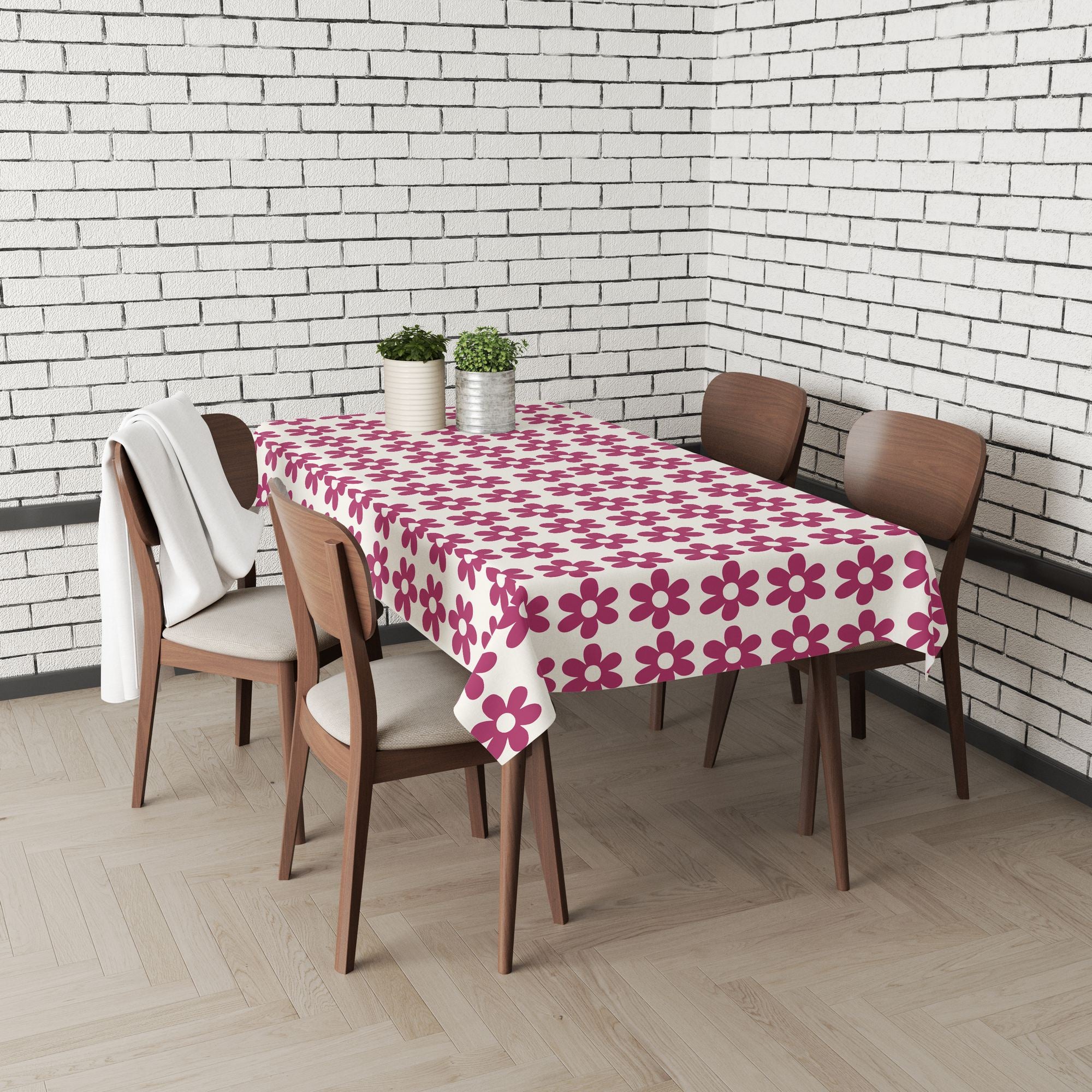 Toalha de Mesa – 140 x 140 cm – Multicolorido – Algodão e Poliéster