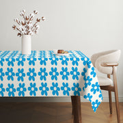 Toalha de mesa – 140 x 140 cm – Multicolorido – Algodão e poliéster