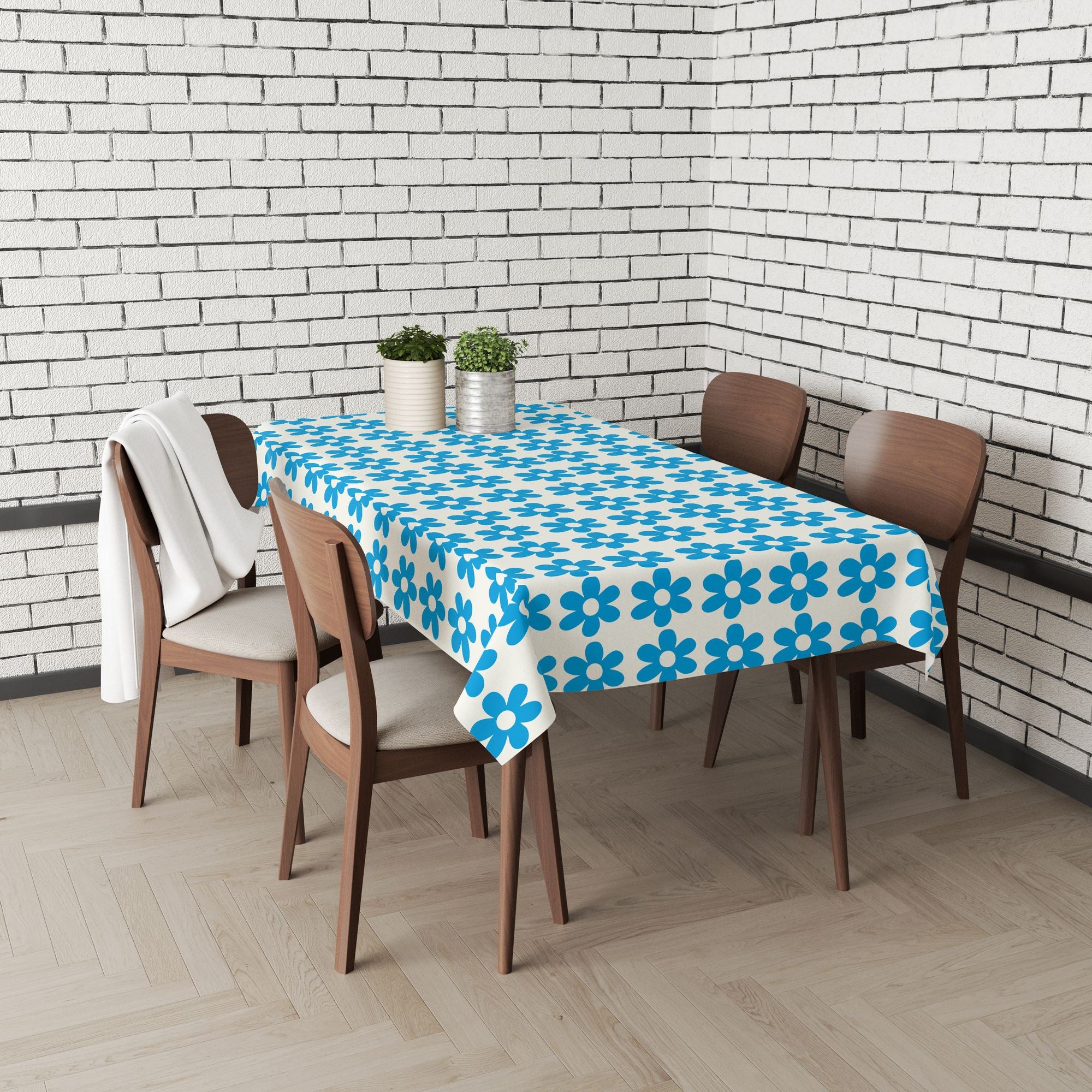 Toalha de mesa – 140 x 180 cm – Multicolorido – Algodão e poliéster