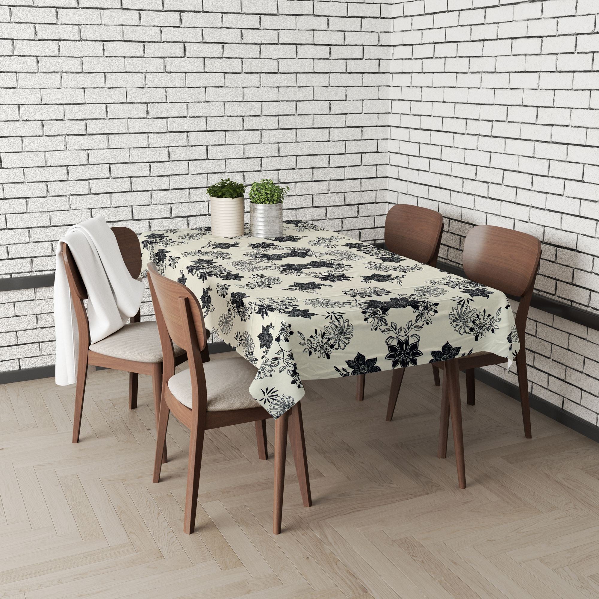 Toalha de Mesa – 140 x 180 cm – Multicolorido – Algodão e Poliéster