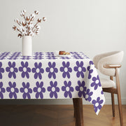 Toalha de mesa – 140 x 180 cm – Multicolorido – Algodão e poliéster