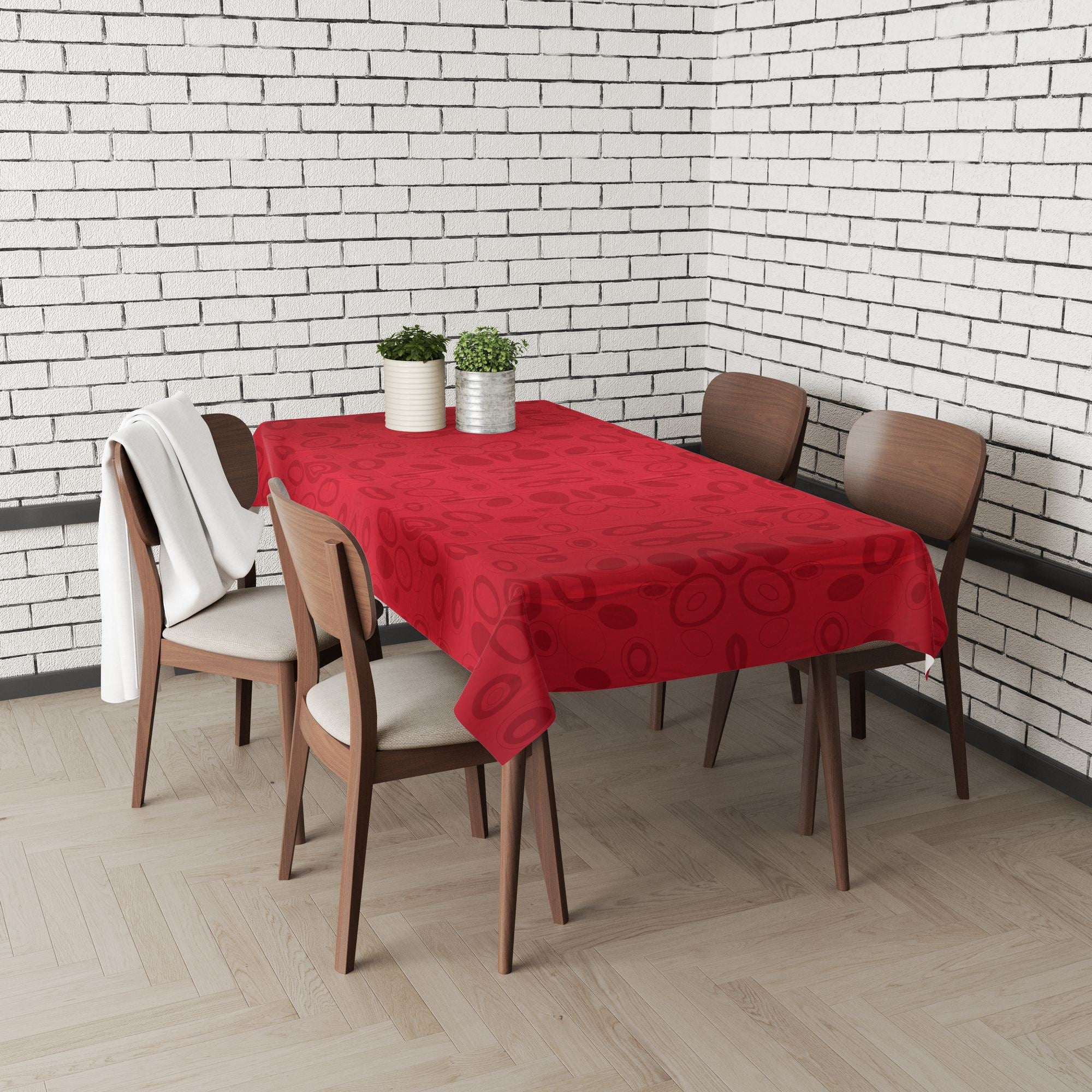 Toalha de mesa – 140 x 180 cm – Multicolorido – 65% algodão e 35% poliéster