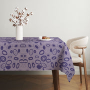 Toalha de mesa – 140 x 140 cm – Multicolorido – Algodão e poliéster