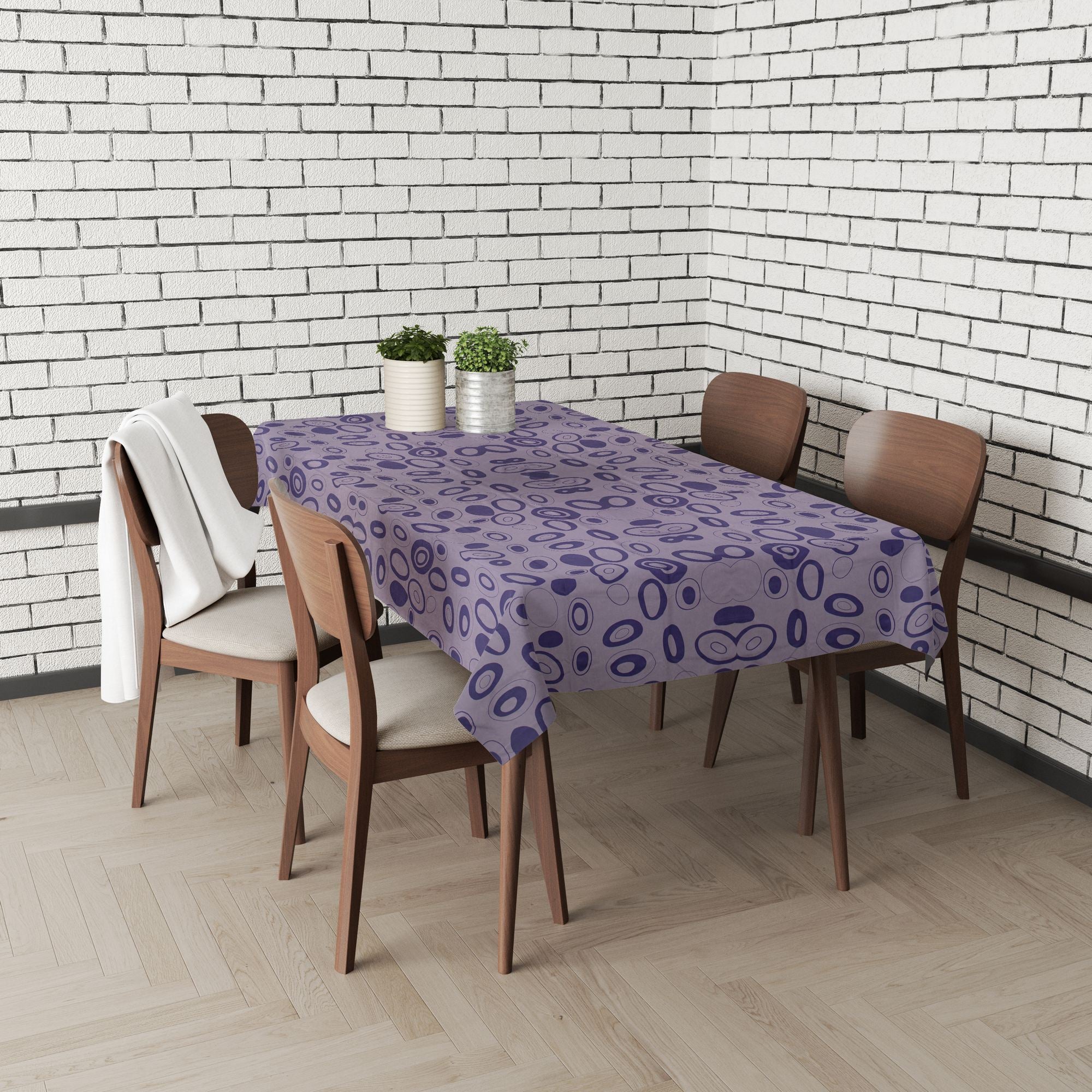 Toalha de mesa – 140 x 140 cm – Multicolorido – Algodão e poliéster