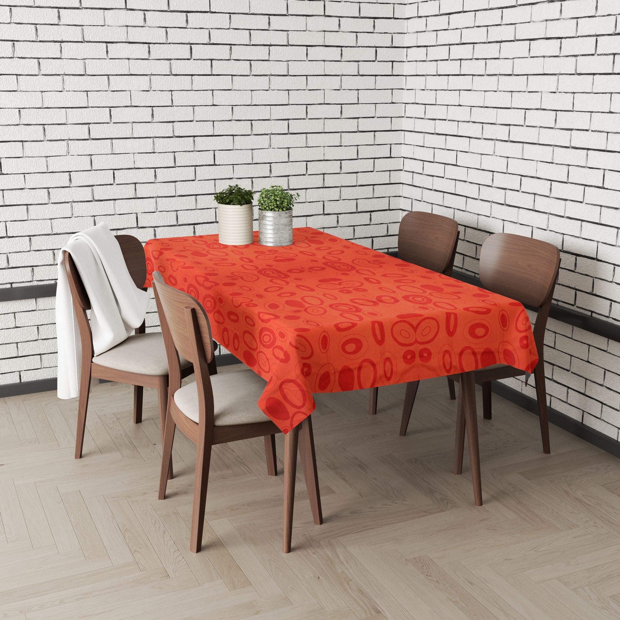 Toalha de mesa – 140 x 140 cm – Multicolorido – Algodão e Poliéstero