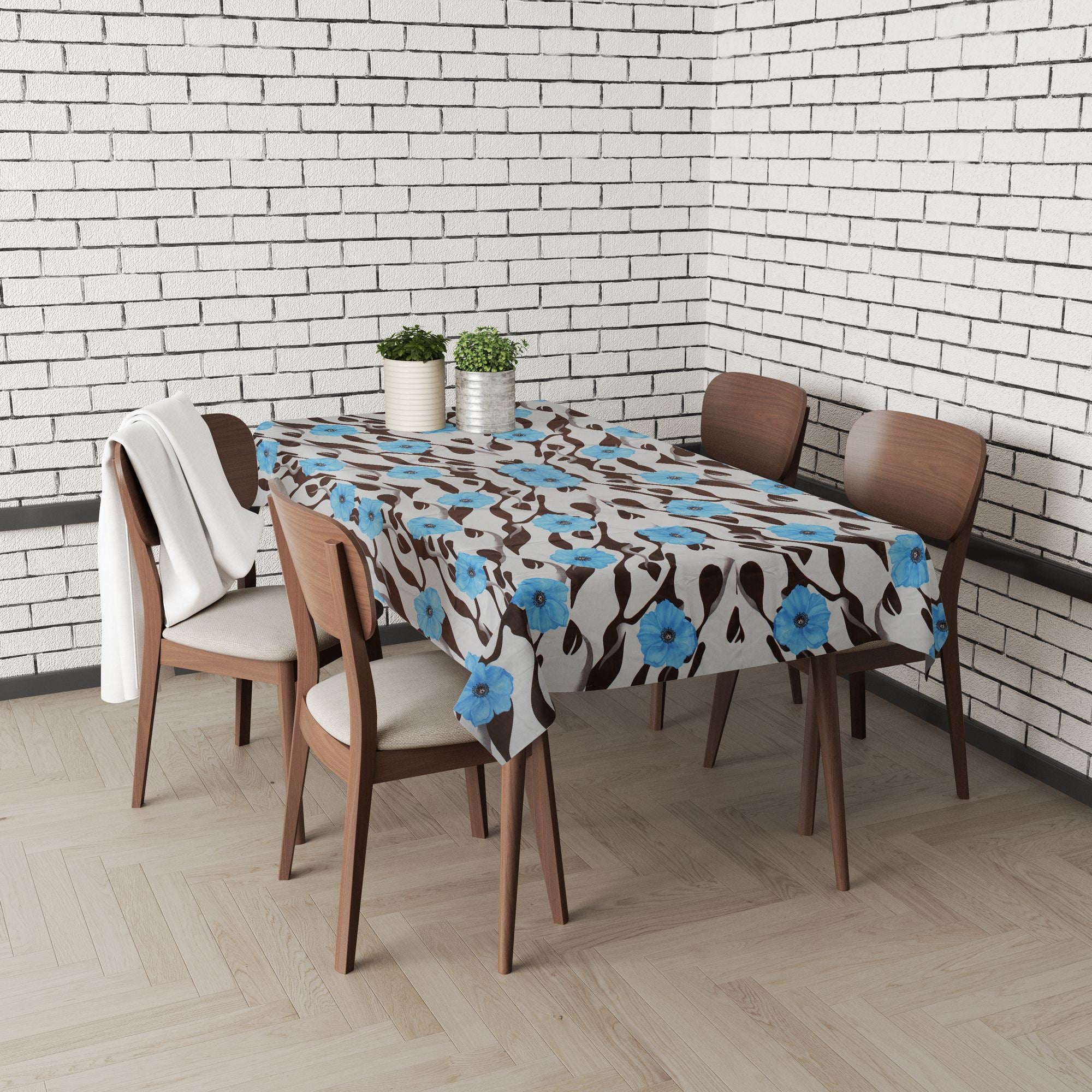 Toalha de mesa – 140 x 180 cm – Multicolorido – 65% algodão, 35% poliéster