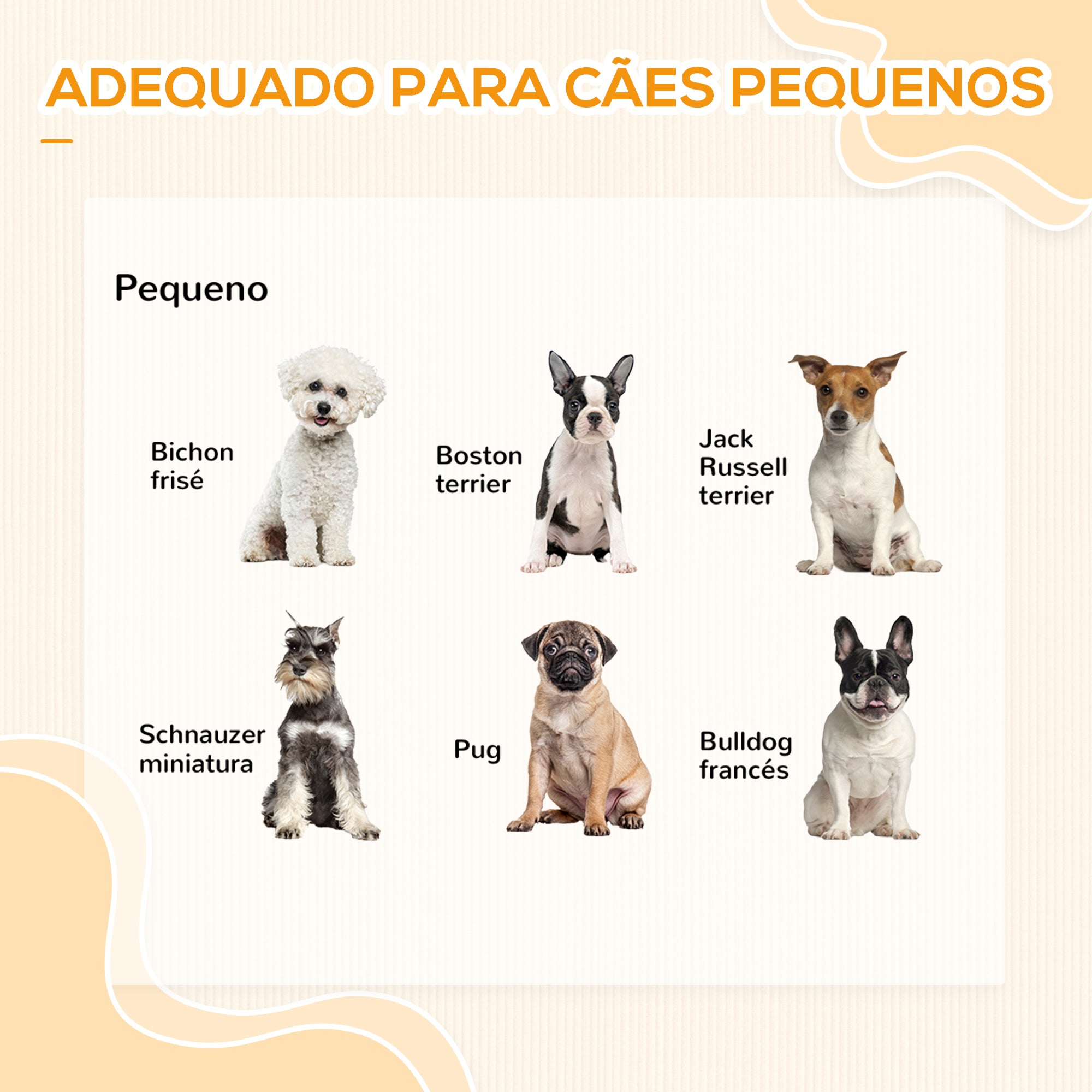 Escada para Animais de Estimação – 40x54x48 cm – Branco – MDF