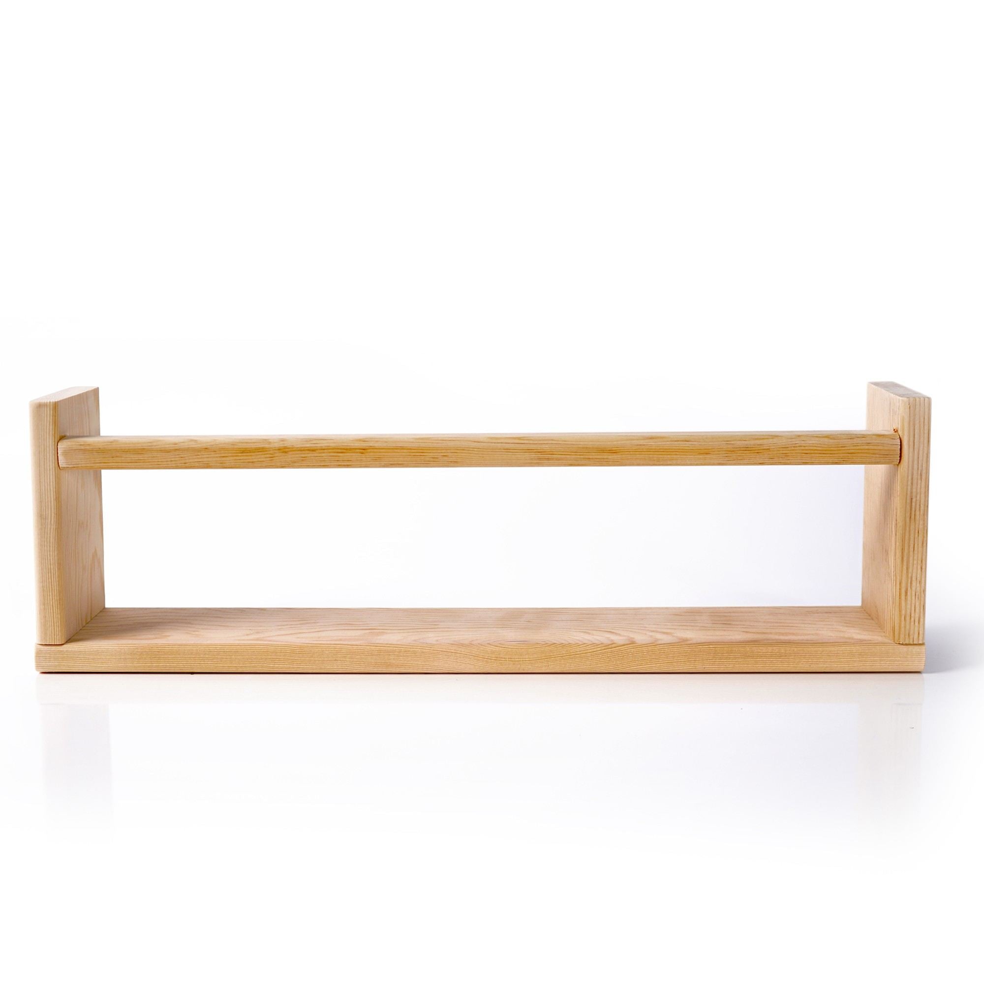 Prateleiras de Parede Oak - Pinho Maciço Premium (Set 2 Peças)